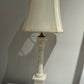 White marble lamp