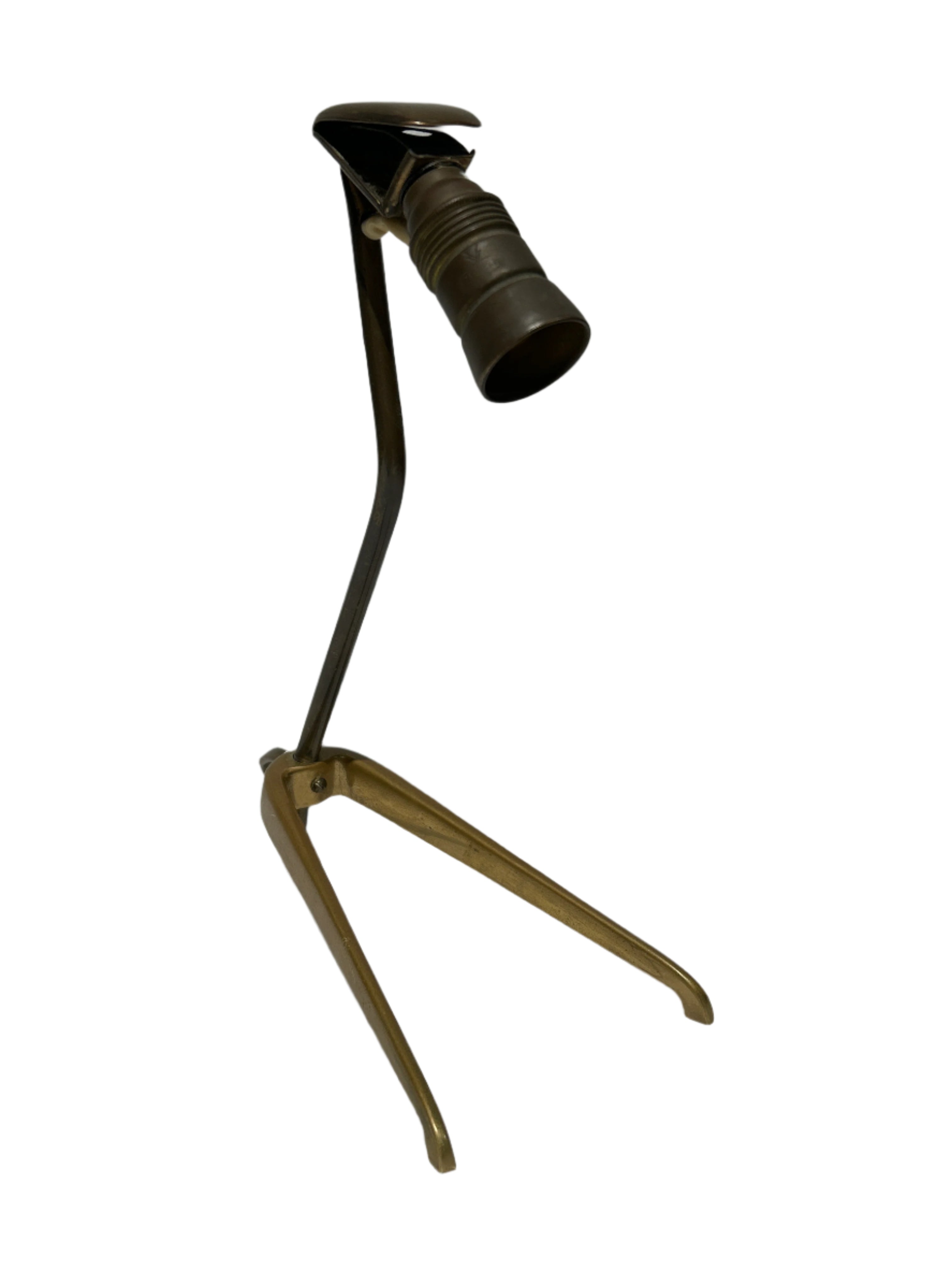 Vintage brass desk lamp