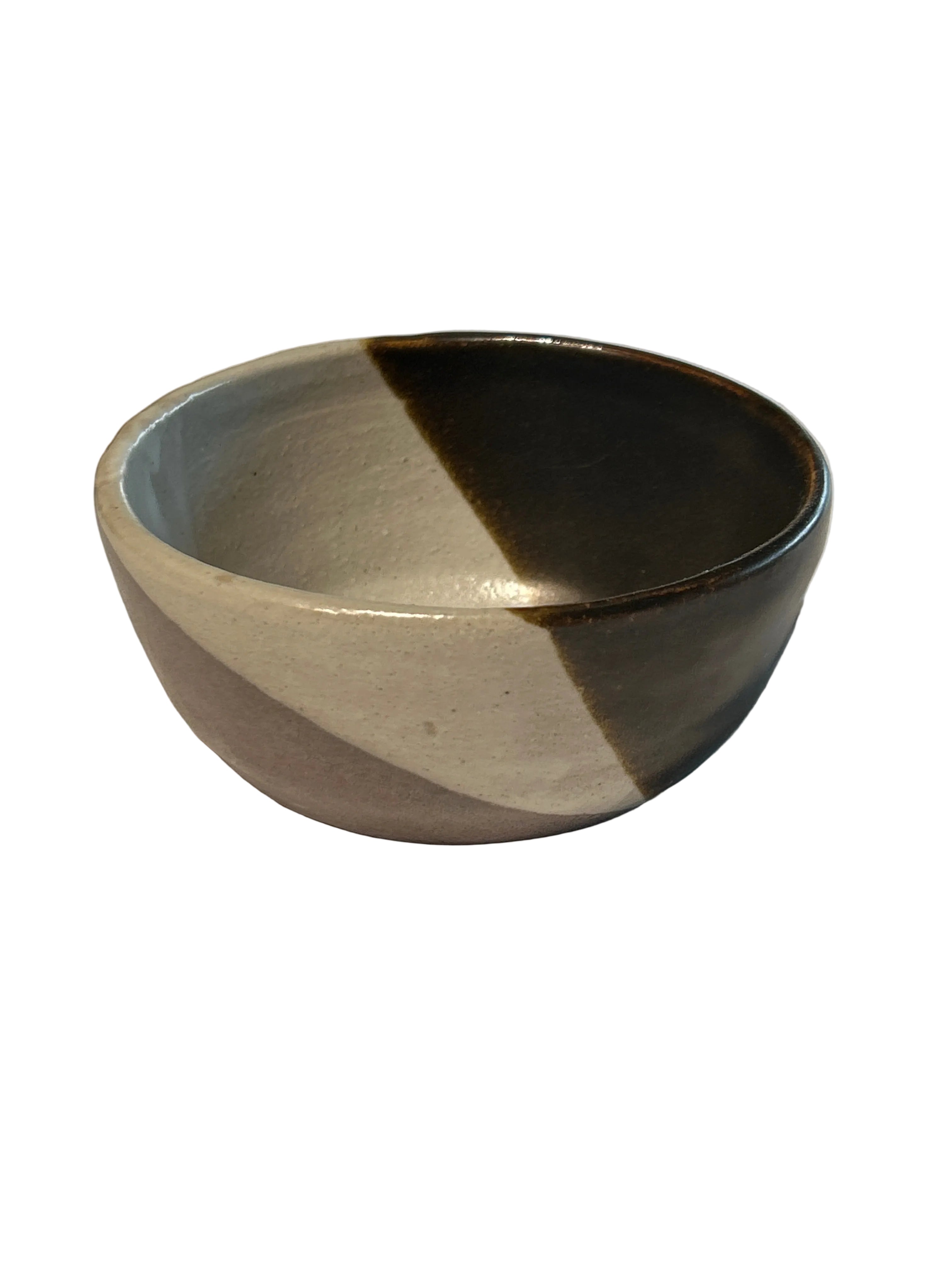 Vintage ceramic tri color bowl