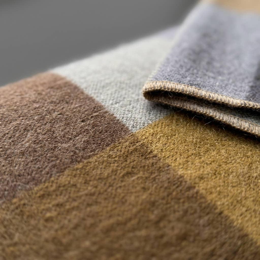 Alpaca Throw Blanket - Timberline: Throw     (45x70)
