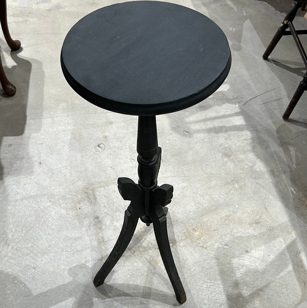 Black side table