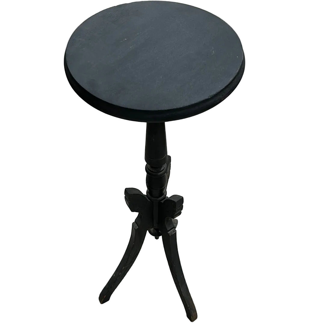 Black side table