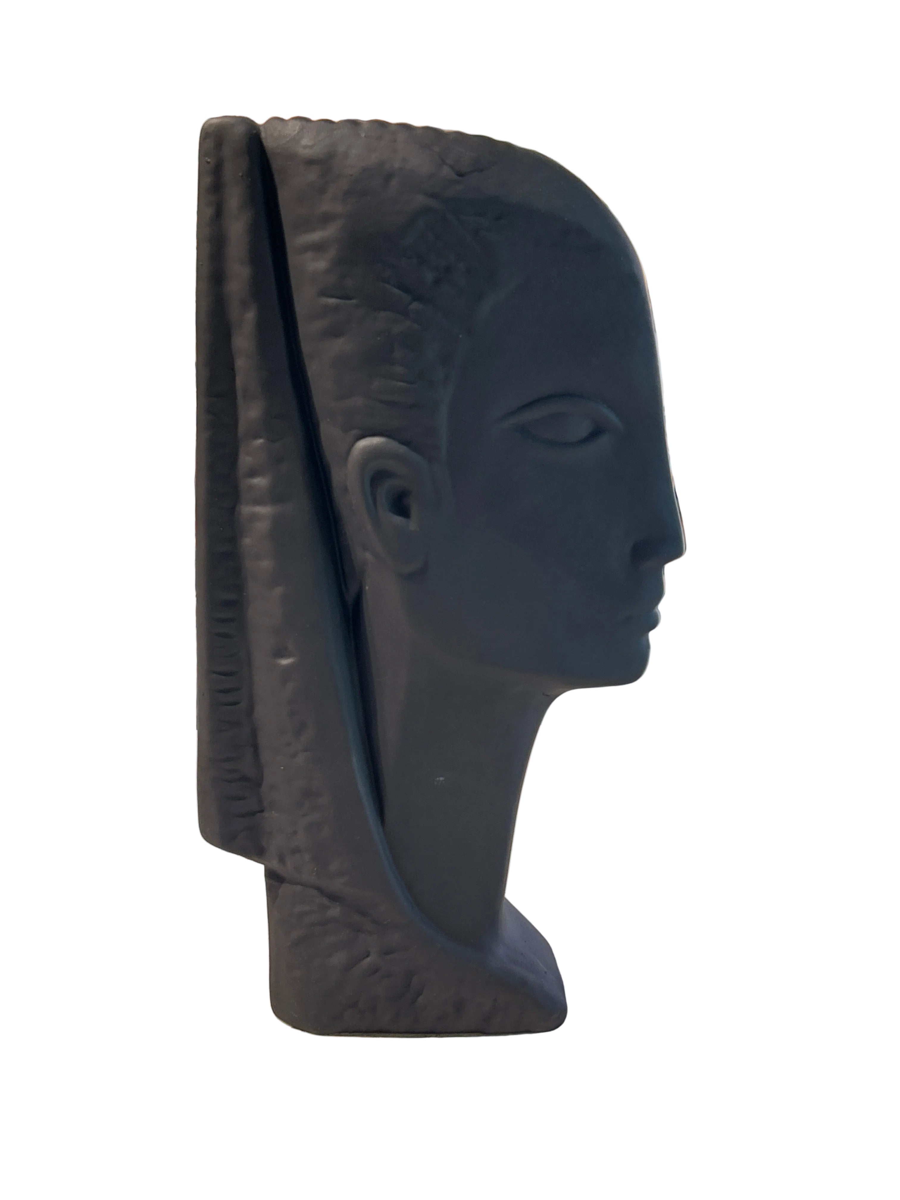 Vintage art deco female bust