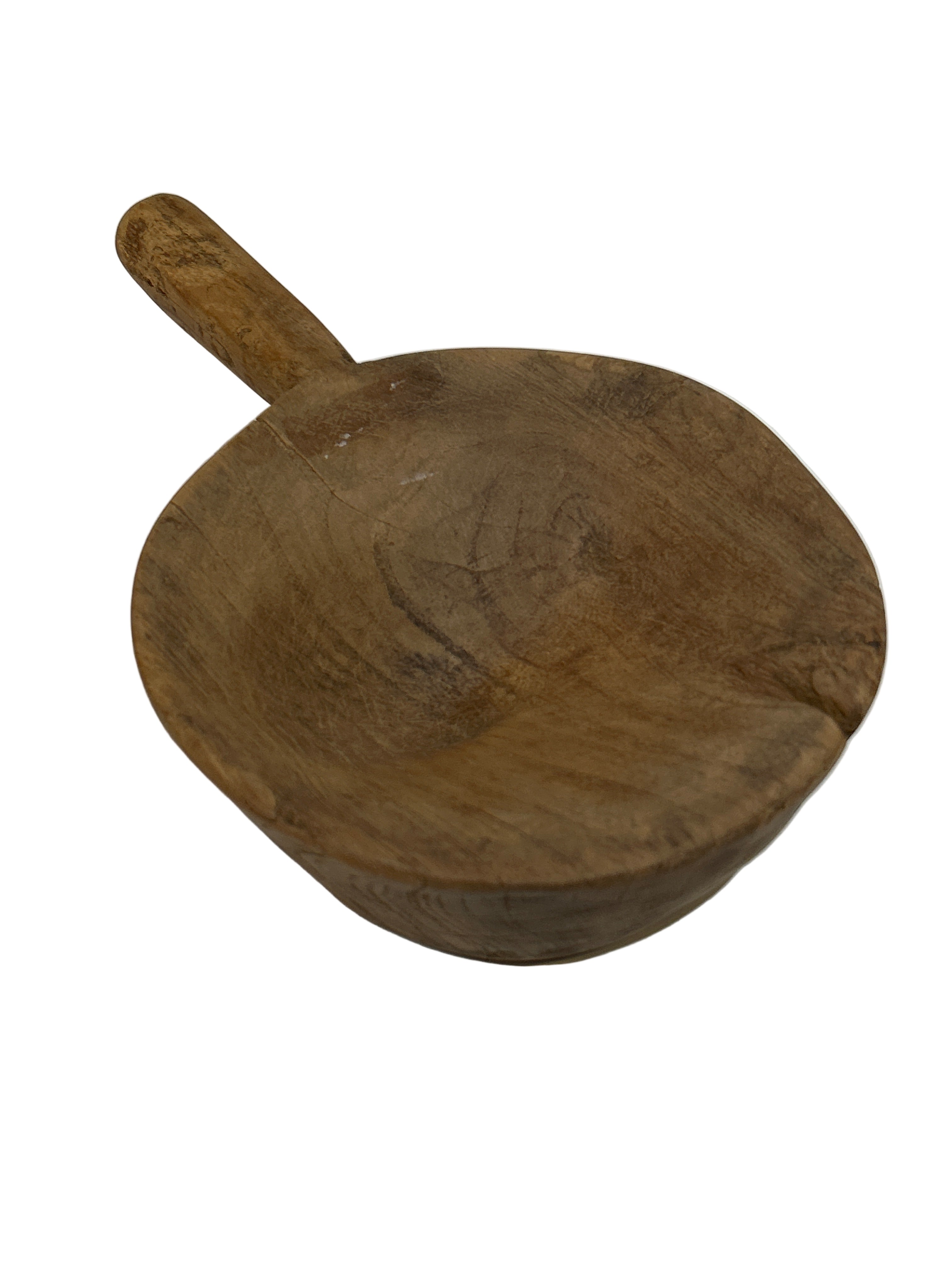 Antique Kitchen Mortar With Handle