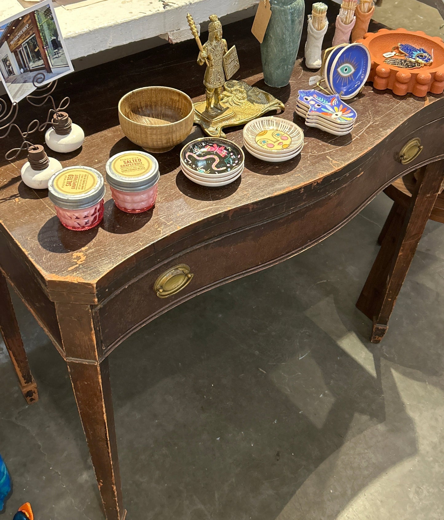 Vintage extendable desk