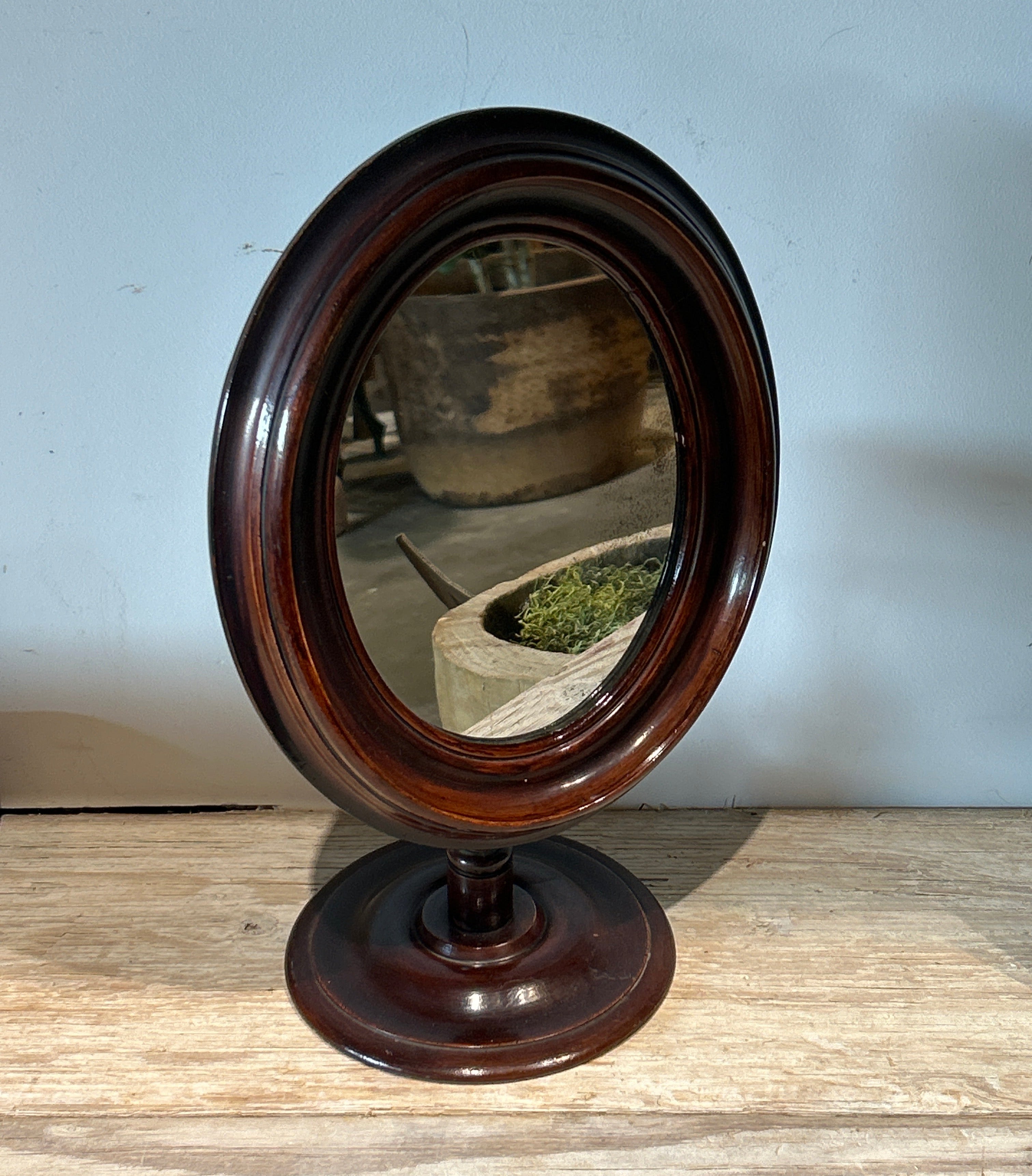 Vintage Victorian shaving mirror