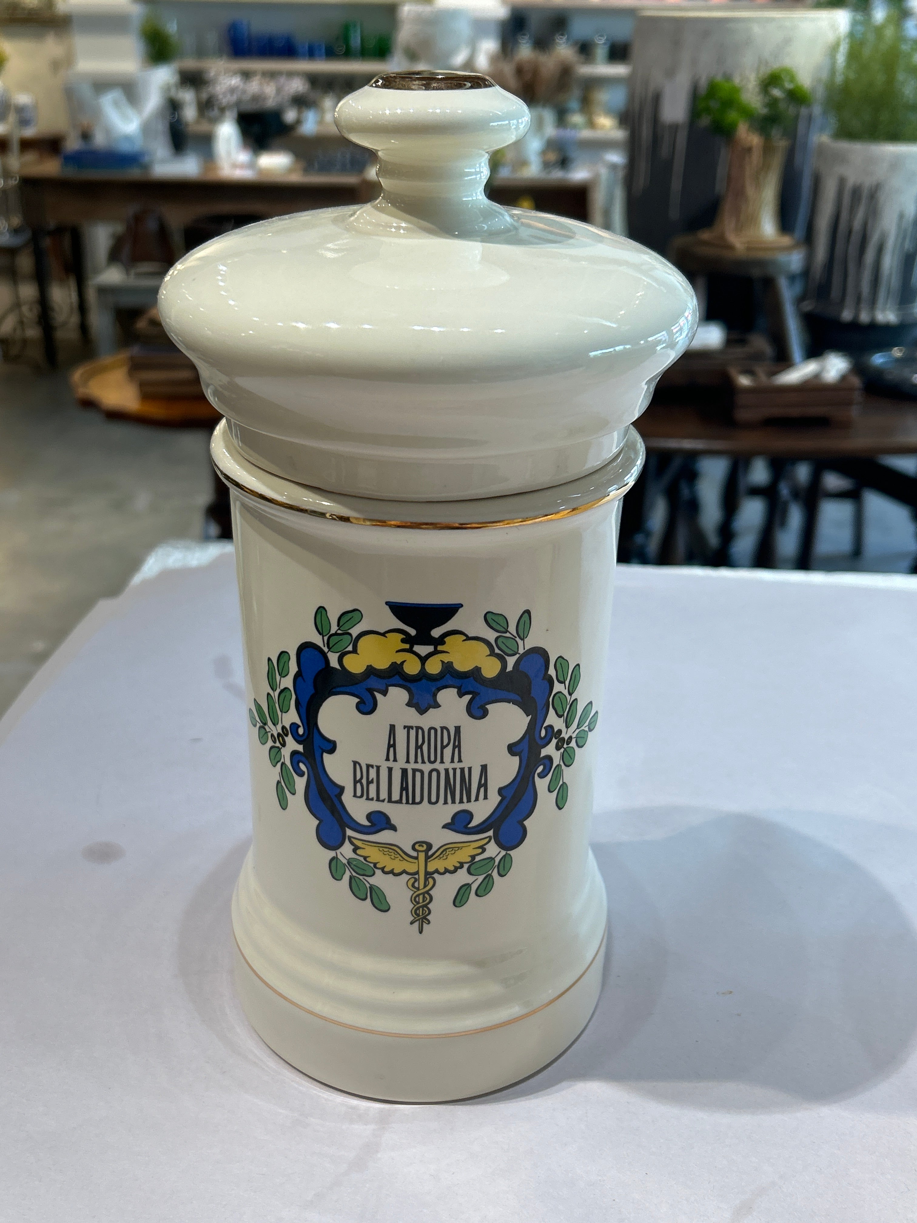 Vintage A Tropa Belladonna apothecary