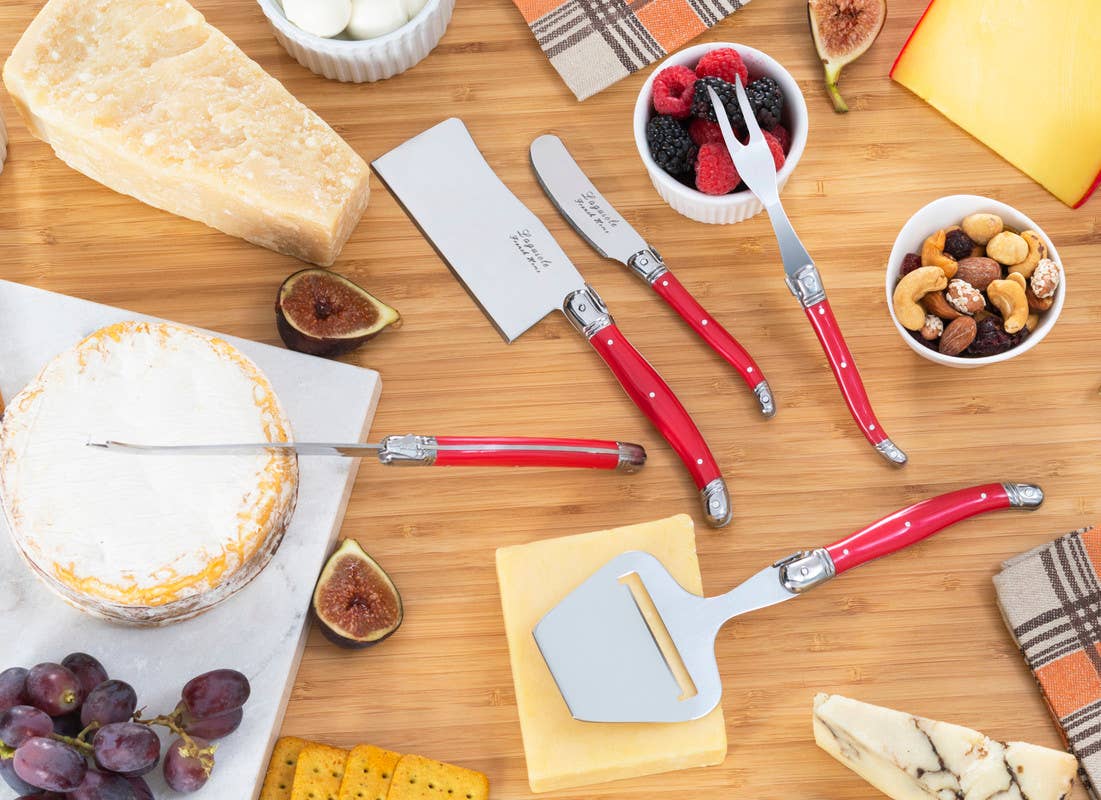 Laguiole 5 Piece Cheese Knife & Slicer Set