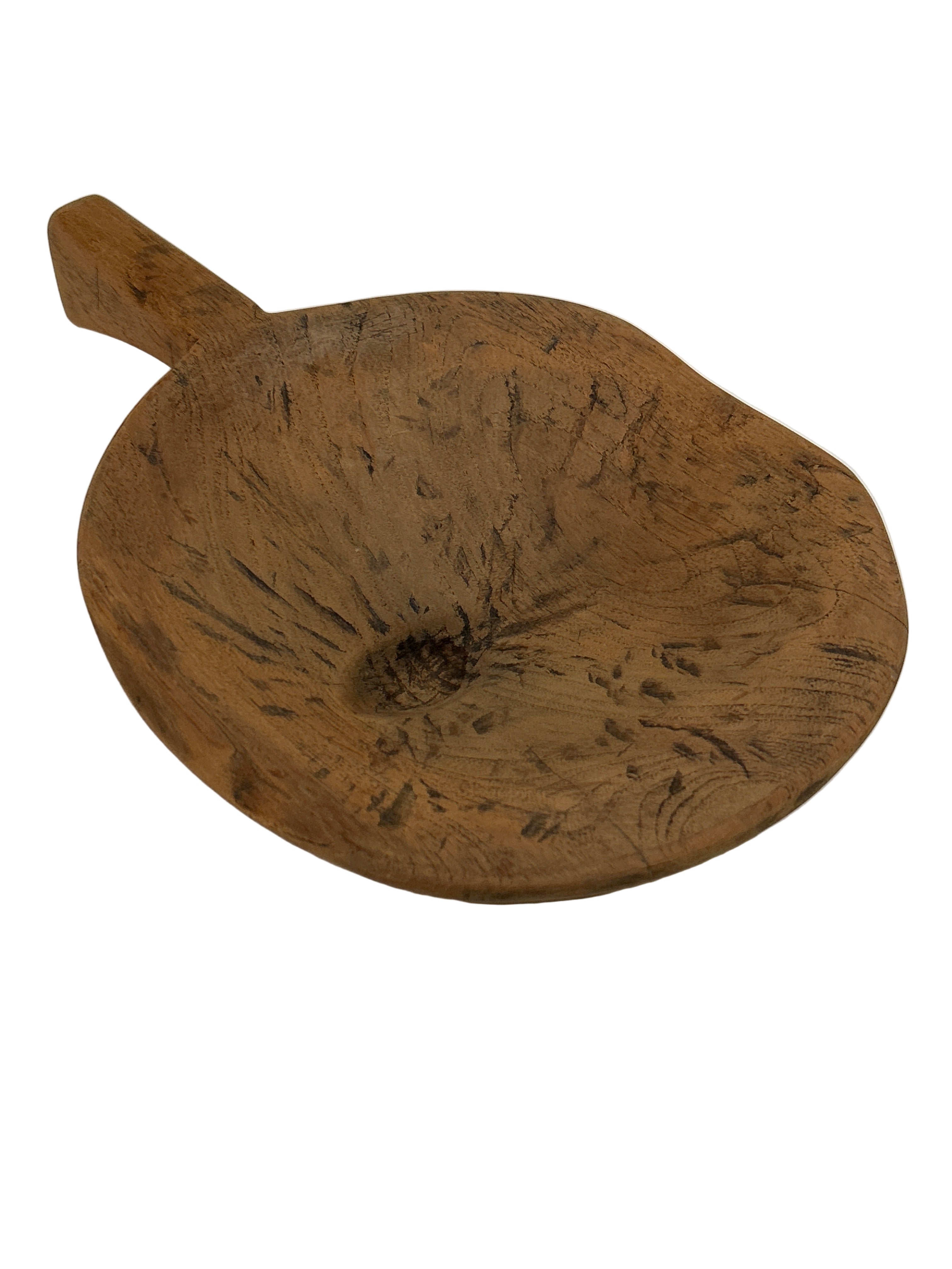 Antique Kitchen Mortar With Handle