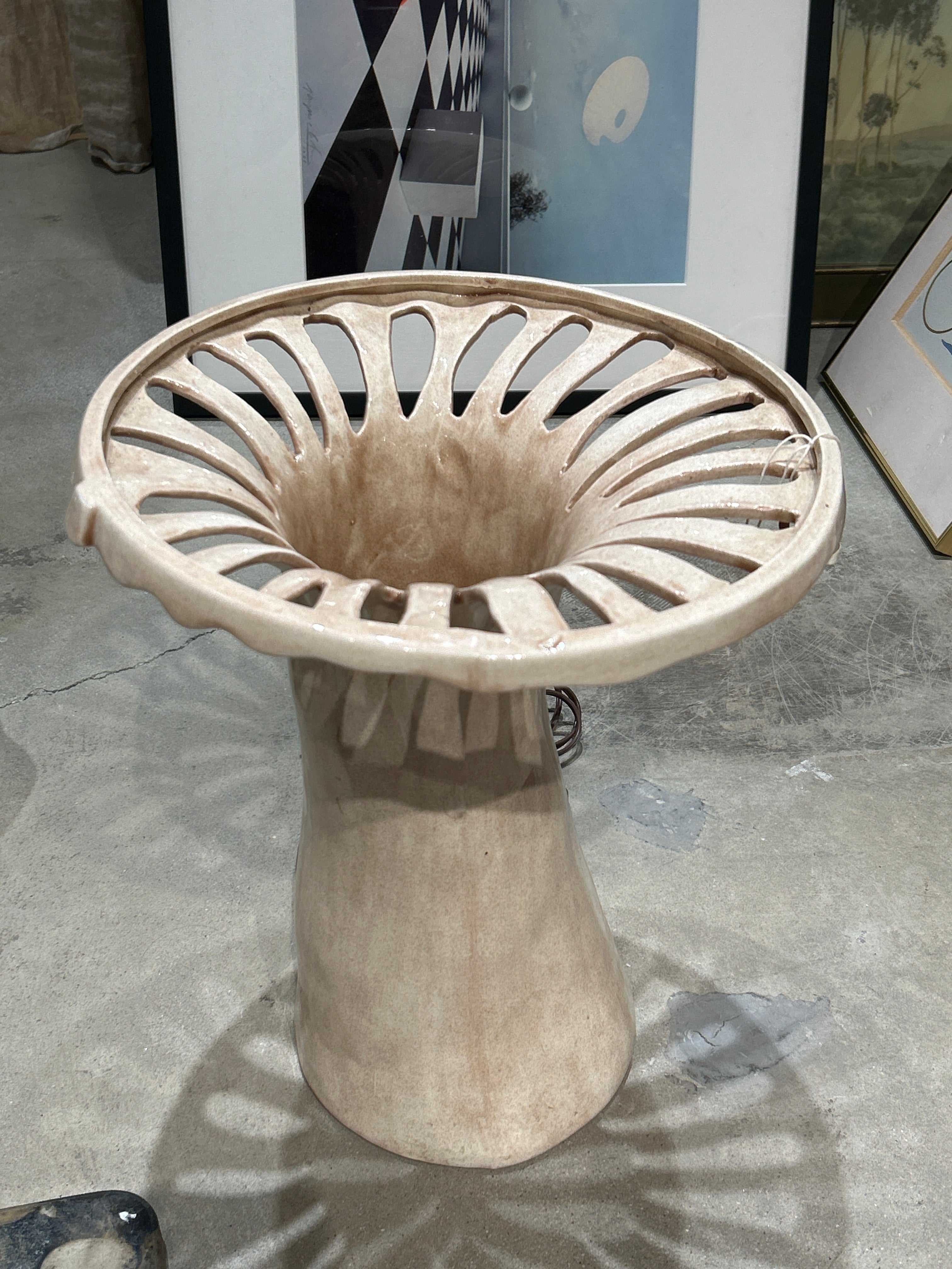 Vintage ceramic lamp