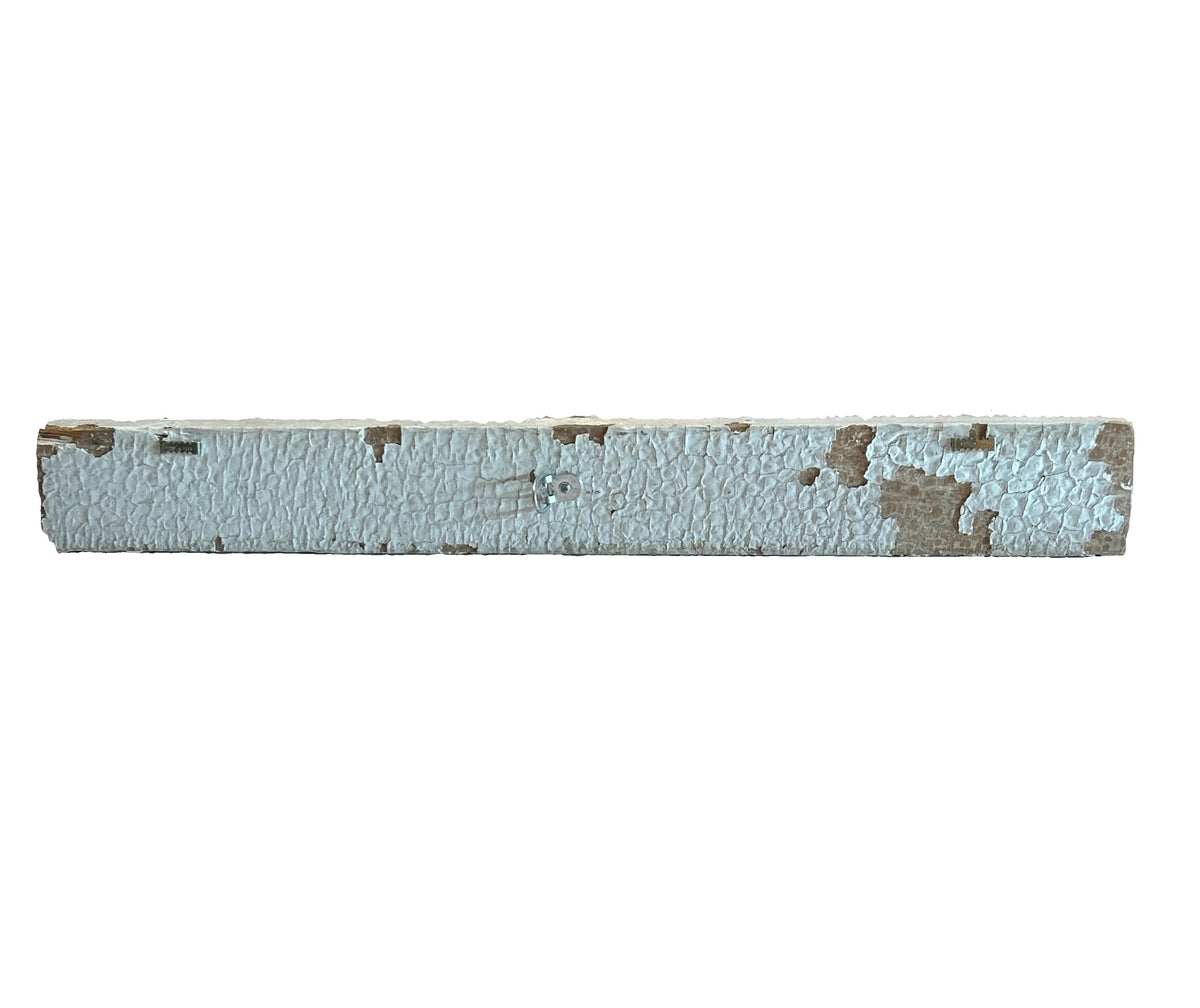 Vintage distressed white hat/coat rack