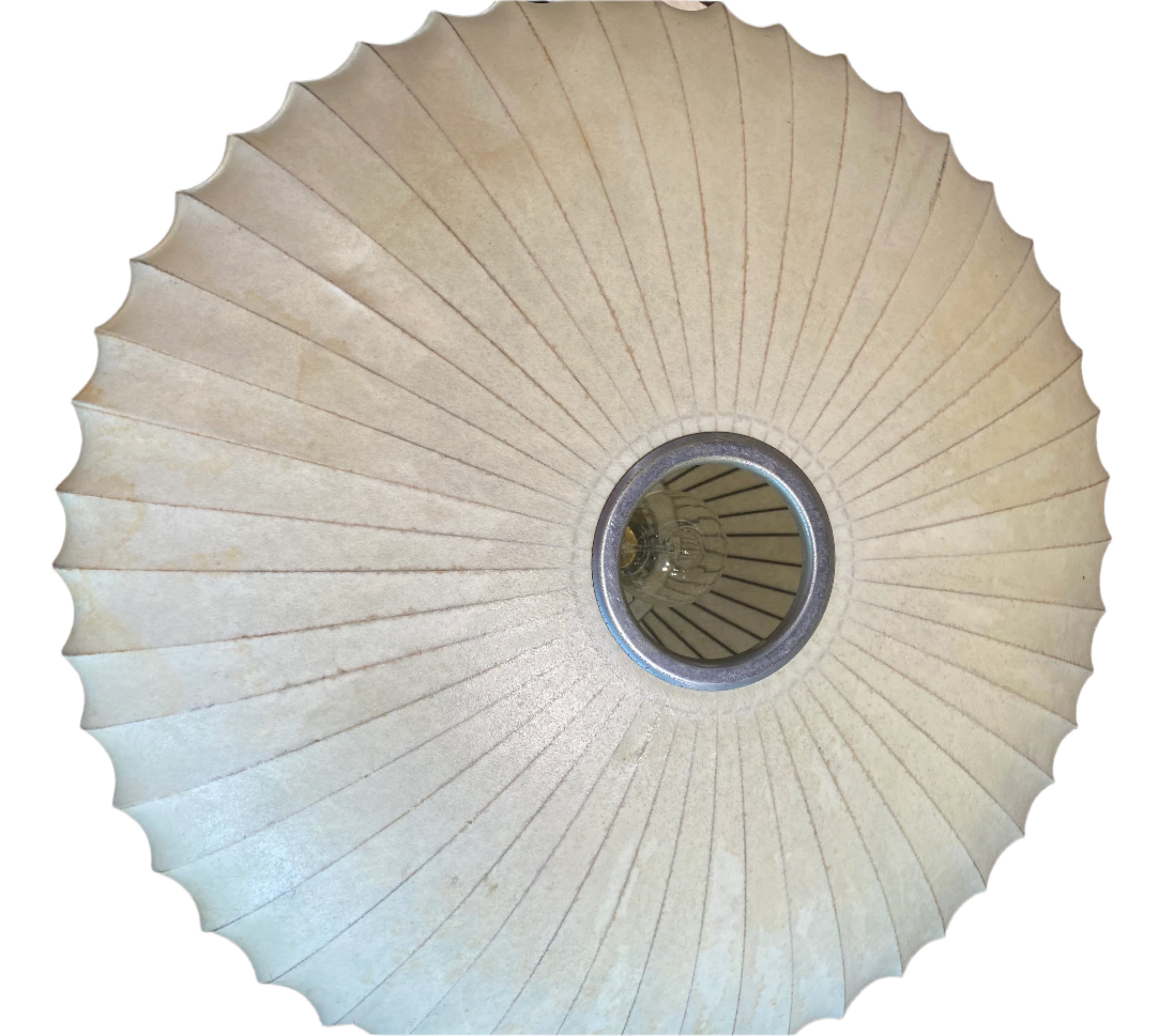 Vintage George Nelson Bubble Saucer pendant light