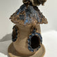 Vintage pottery bird house