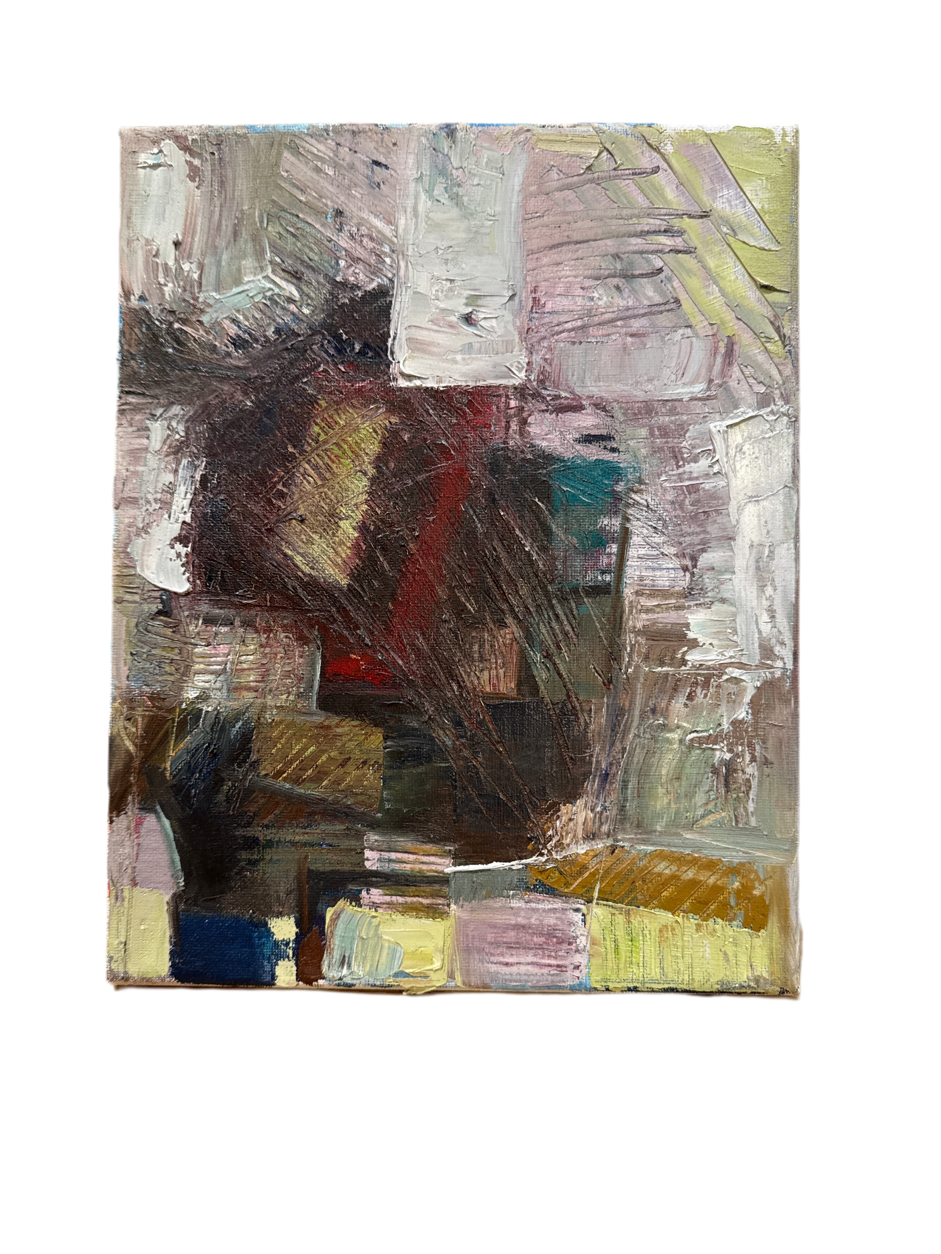 Vintage abstract painting