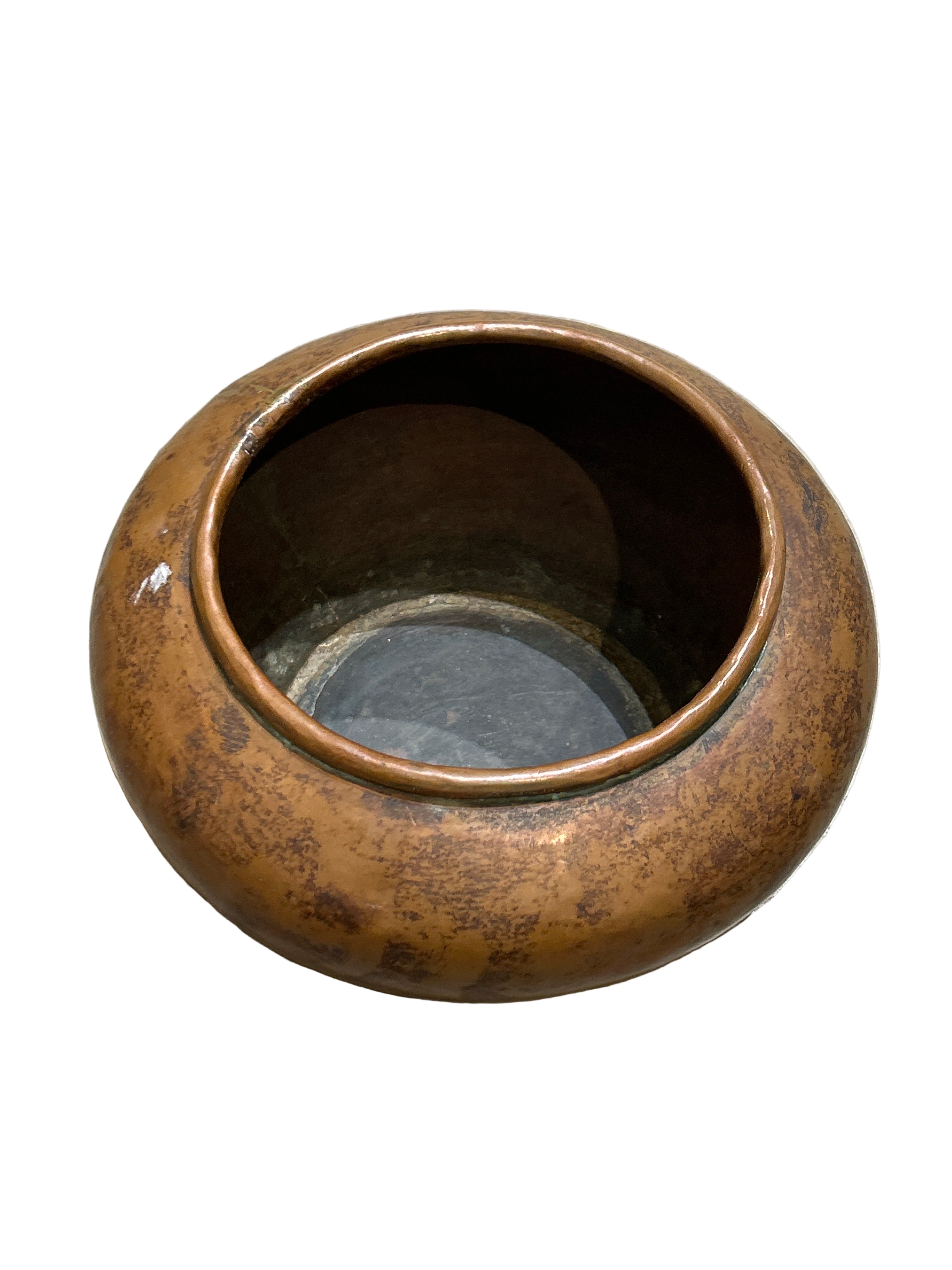 Vintage copper vessel