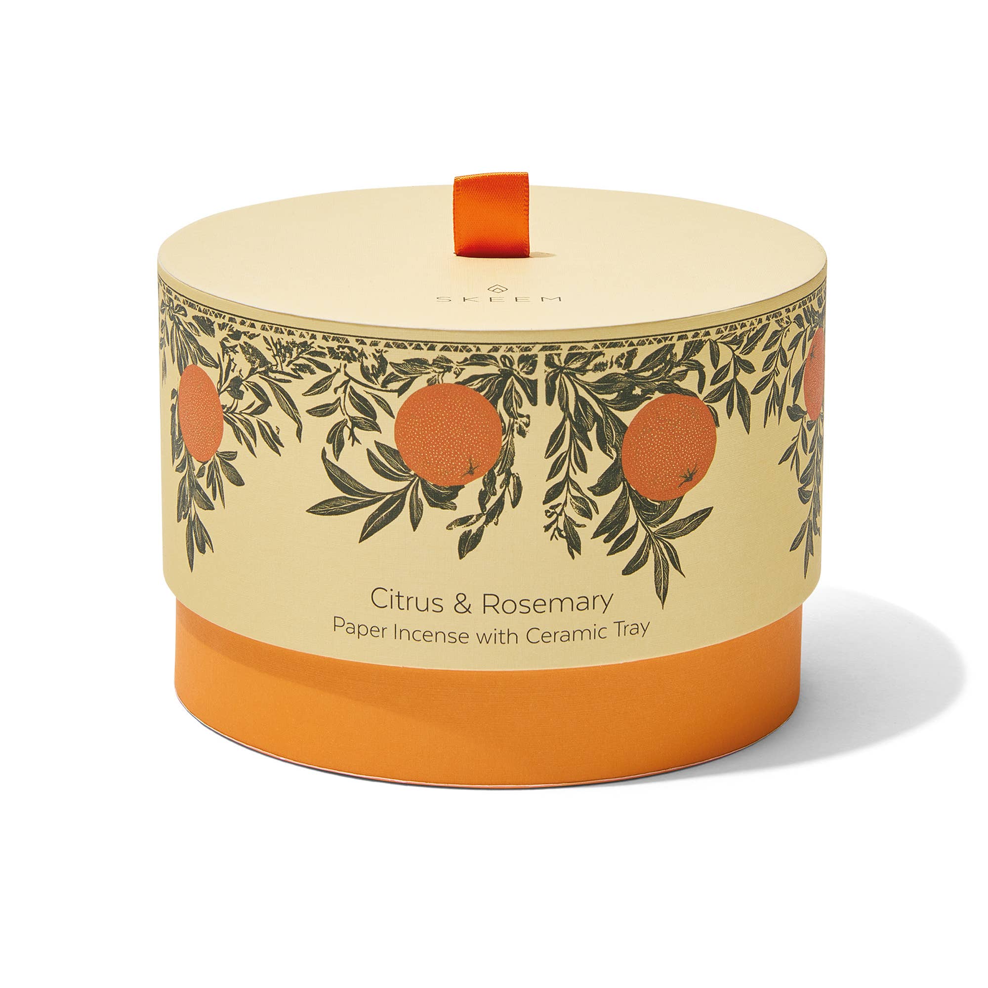 Verdant Incense Paper with burner, Citrus & Rosemary