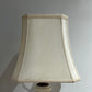 White marble lamp