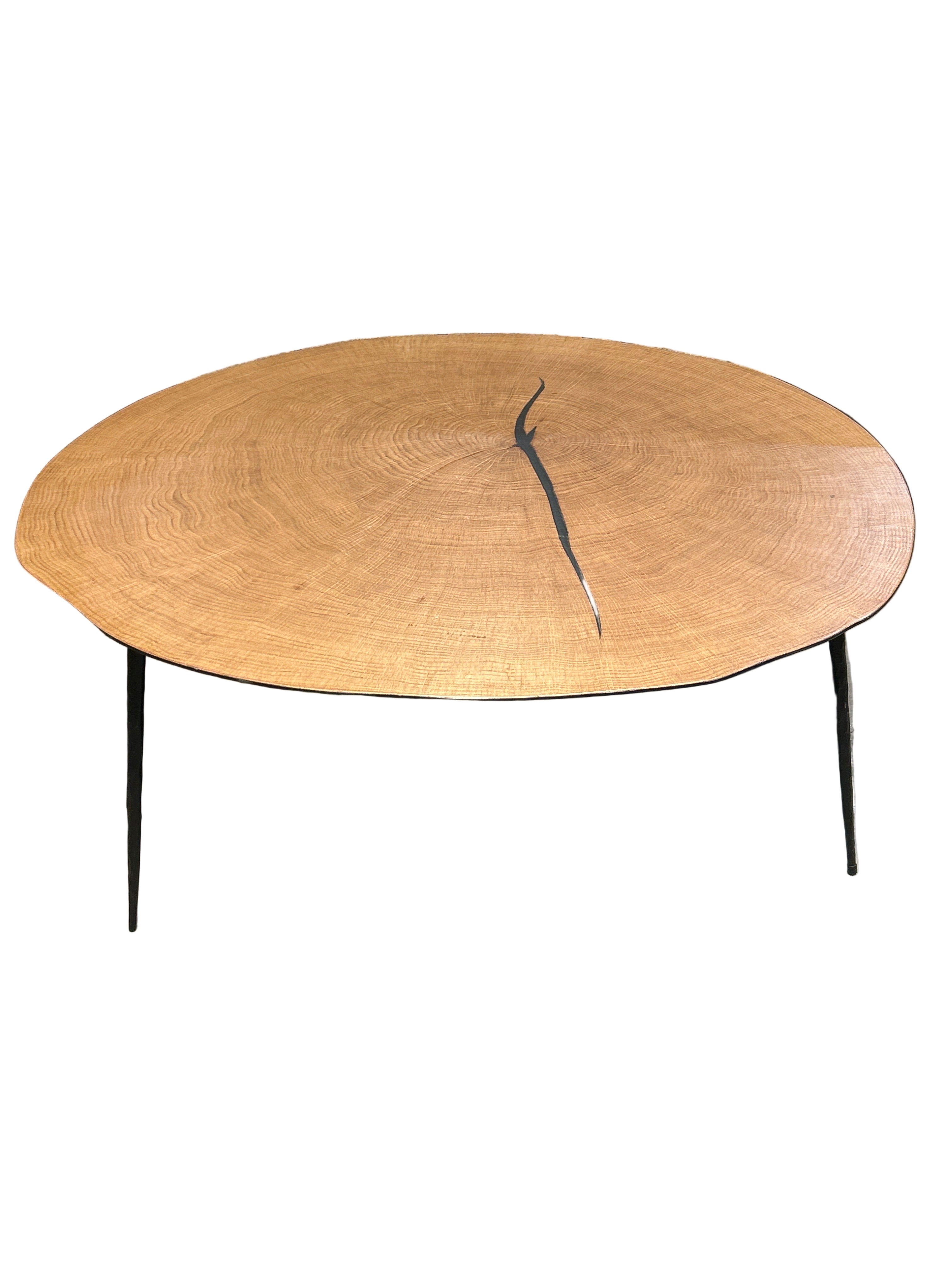 Metal coffee table