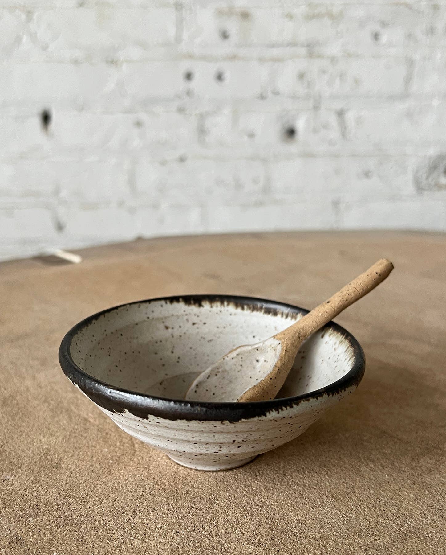 Luna Spoon and Mini Bowl Set: Mist