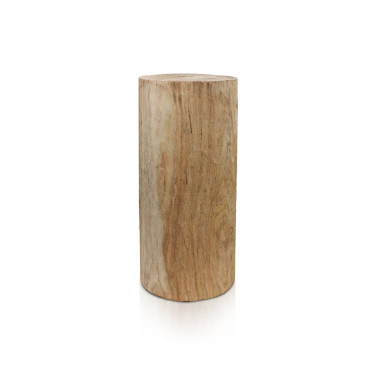 Nova Natural Wood Pedestal: Tall