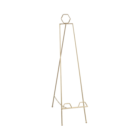 40" Gold Metal Floor Easel