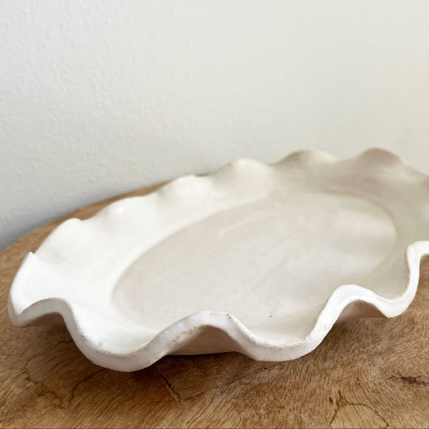 Ruffle Edge Platter