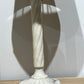 Marble Lamp with white shade