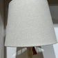 Marble Lamp with white shade