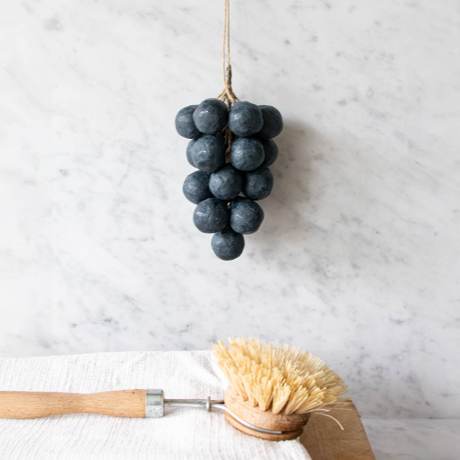 Handcrafted Grapes Soap - 100% Olive Oil -NEW PACKAGING: Slate