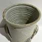 Vintage two handled ceramic vessel