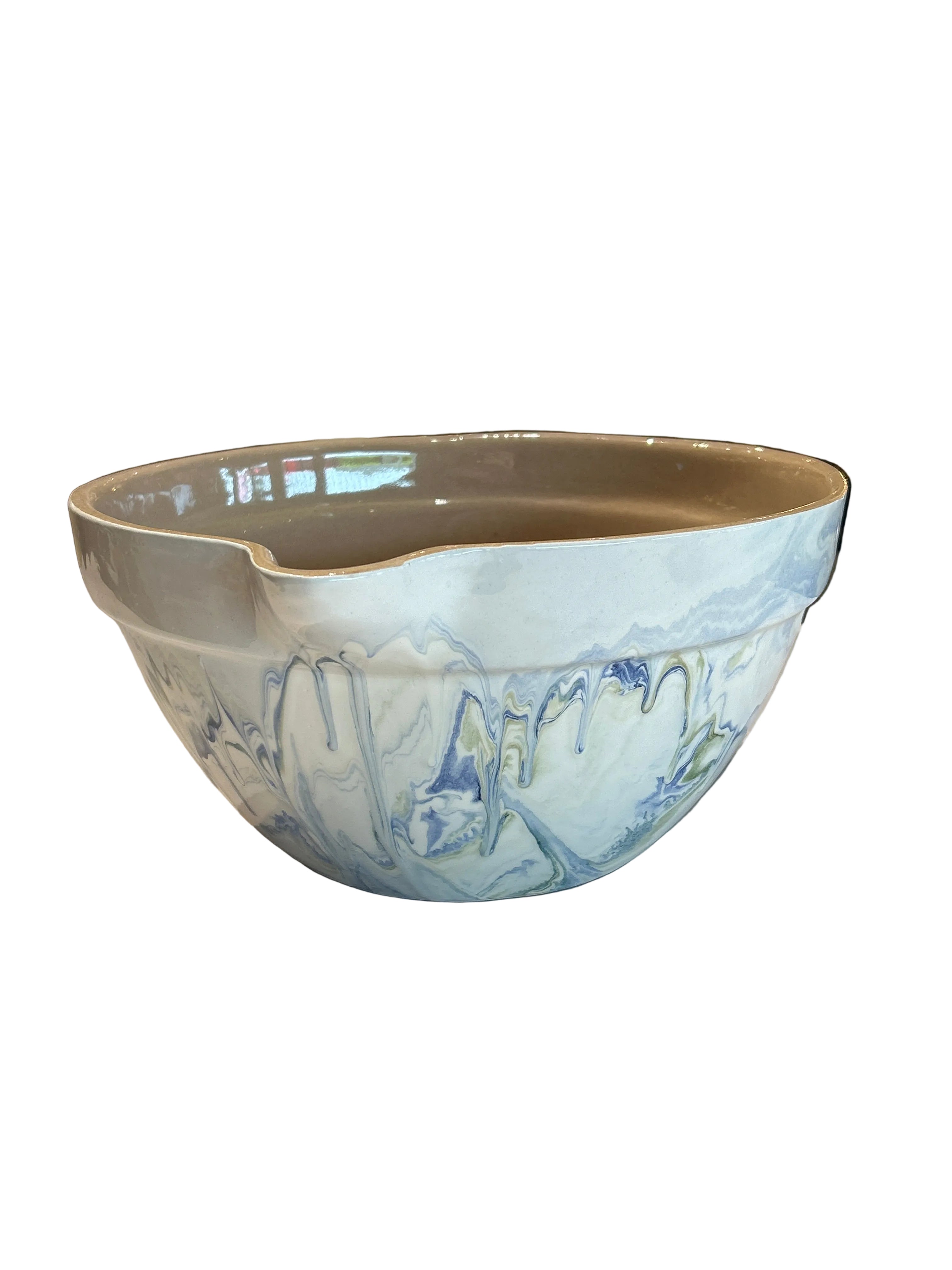 Marbled Ocean Mixing Bowl - Lg