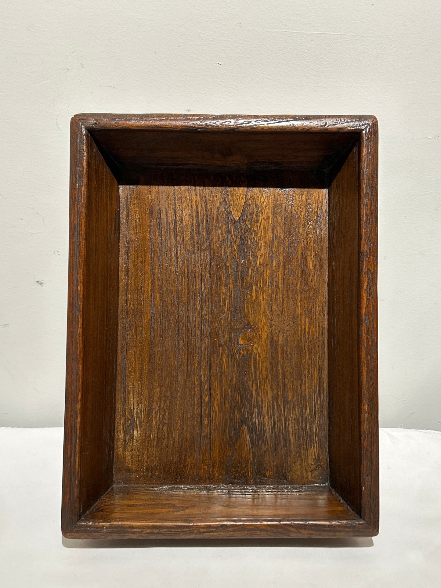 Letter tray of teak hardwood