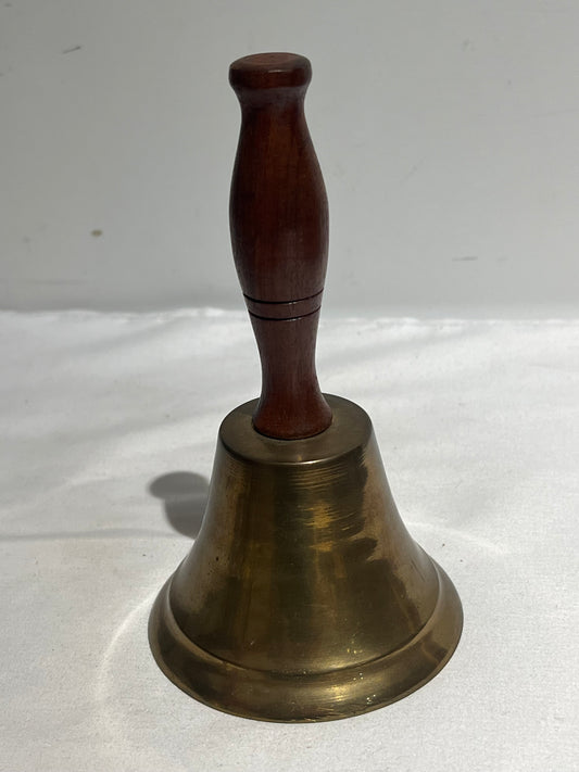 Wood handle bell