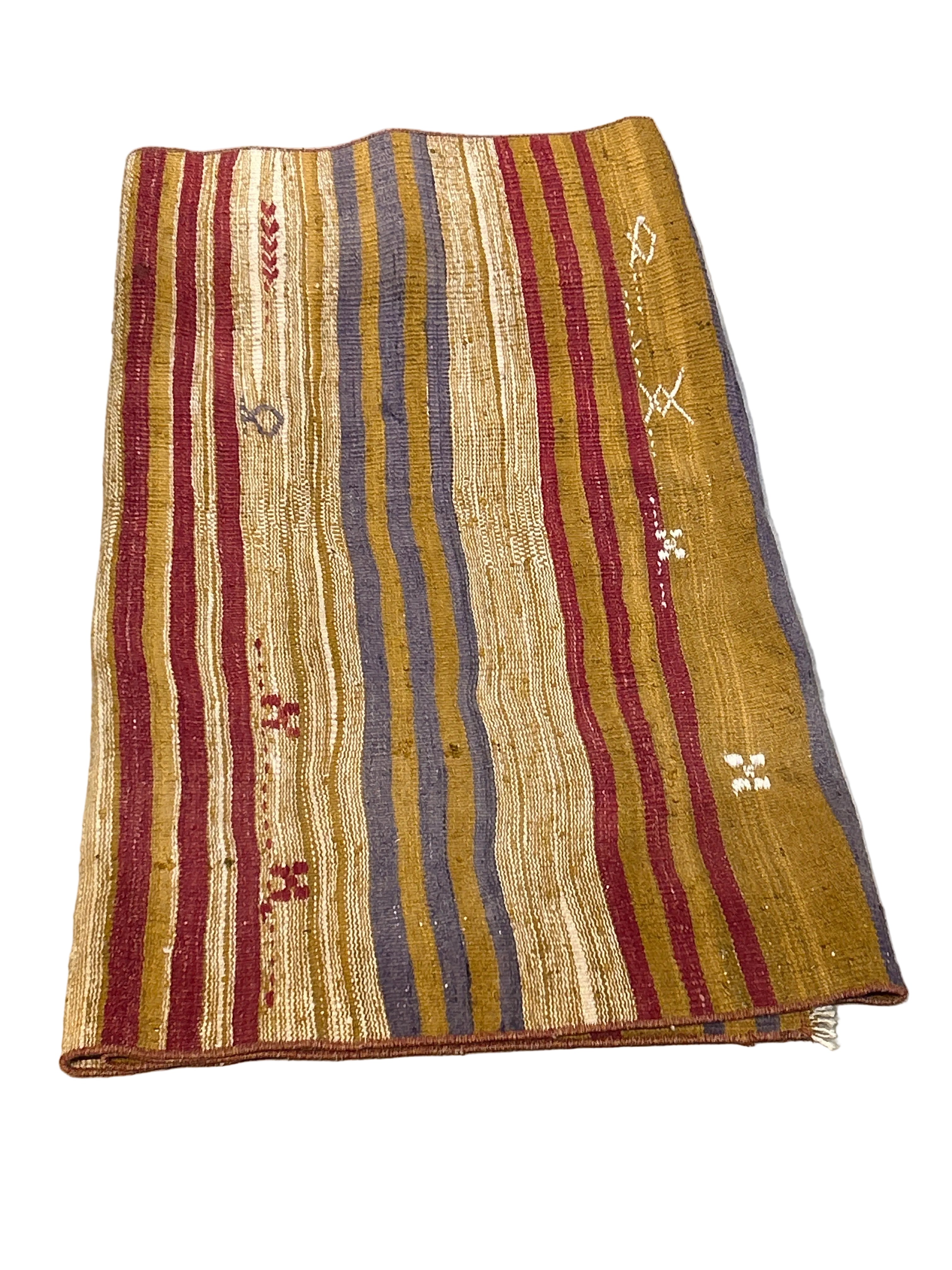 Vintage Turkish Kilim rug