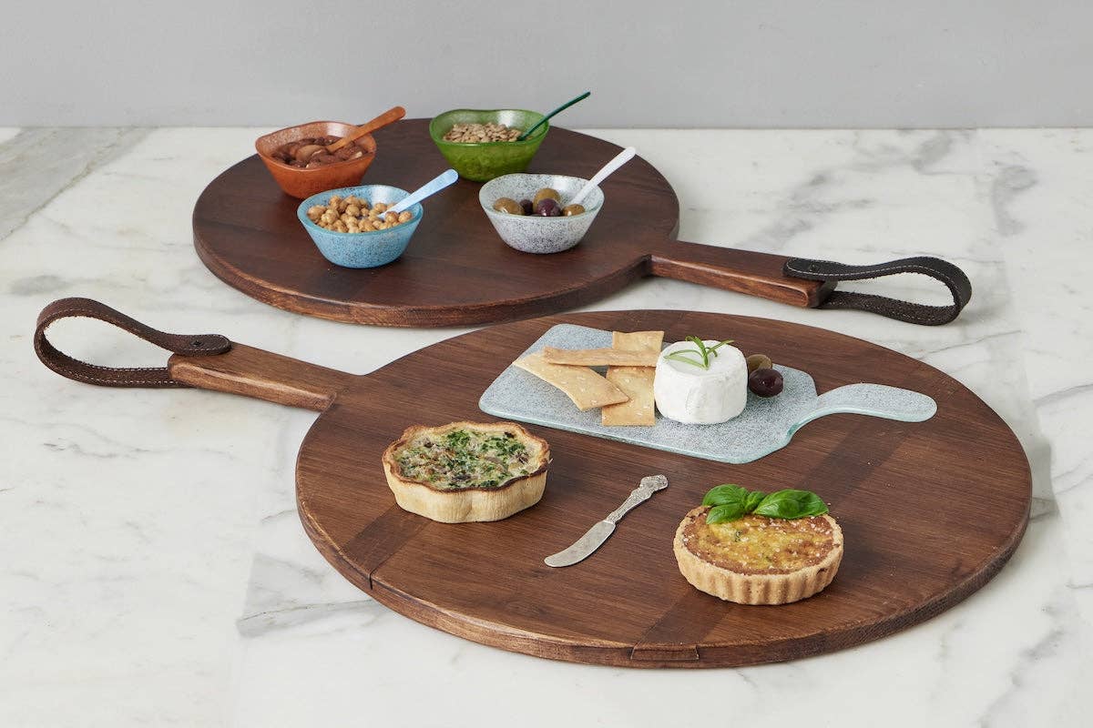 Round Heritage Charcuterie Board: Small