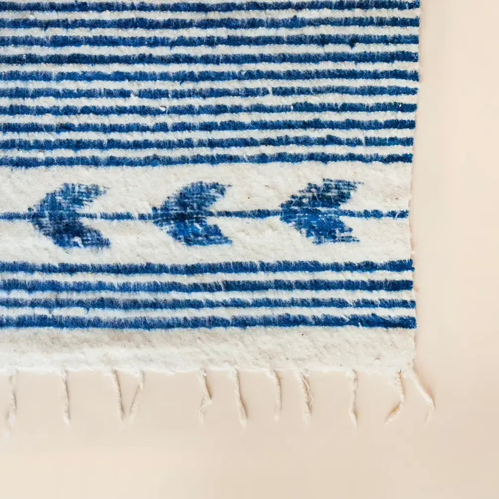 Selene Momo Blanket: Indigo