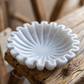 Marble Fluted Scalloped Bowls: Medium 9x9 inches