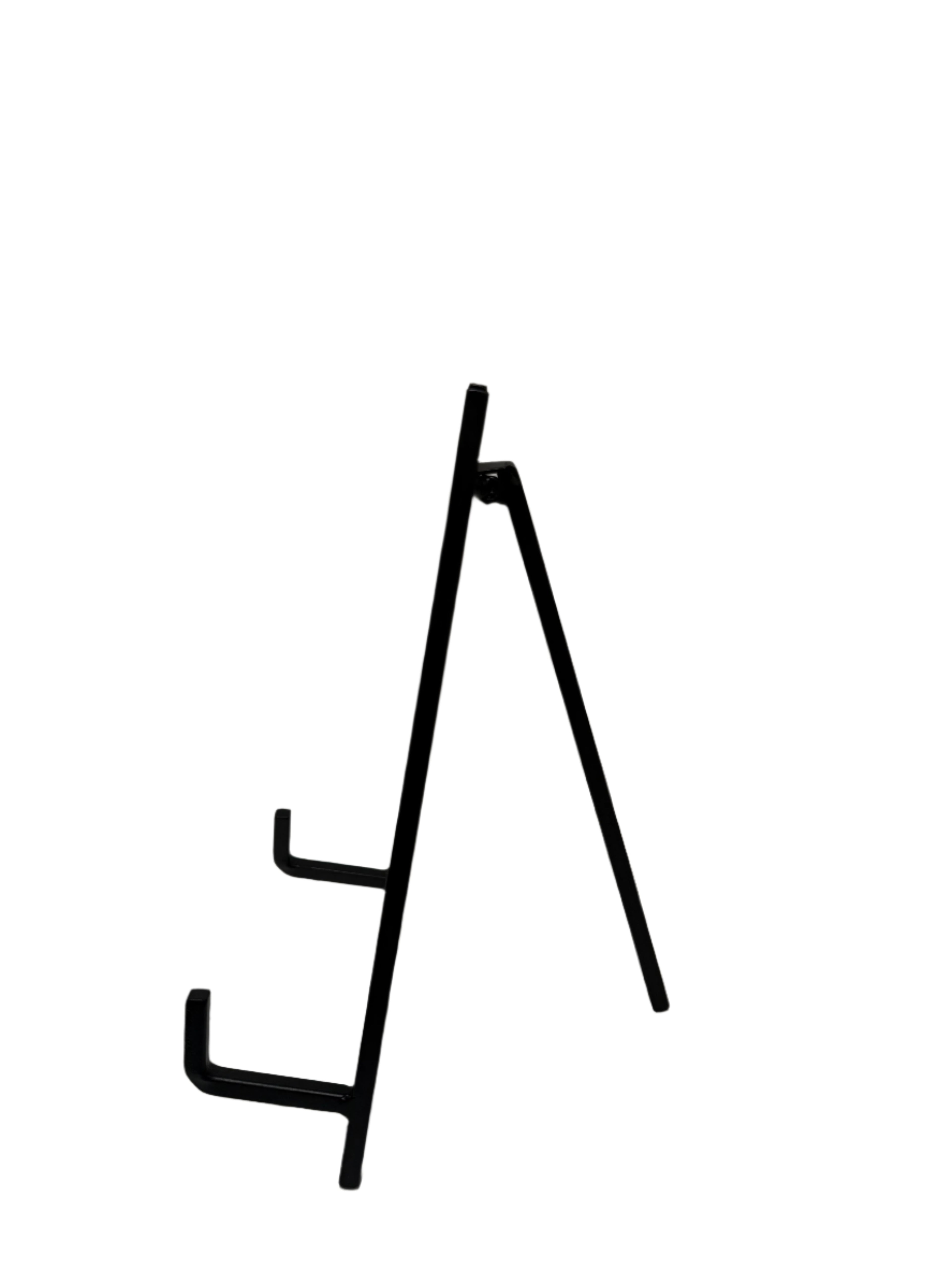 Small black art stand