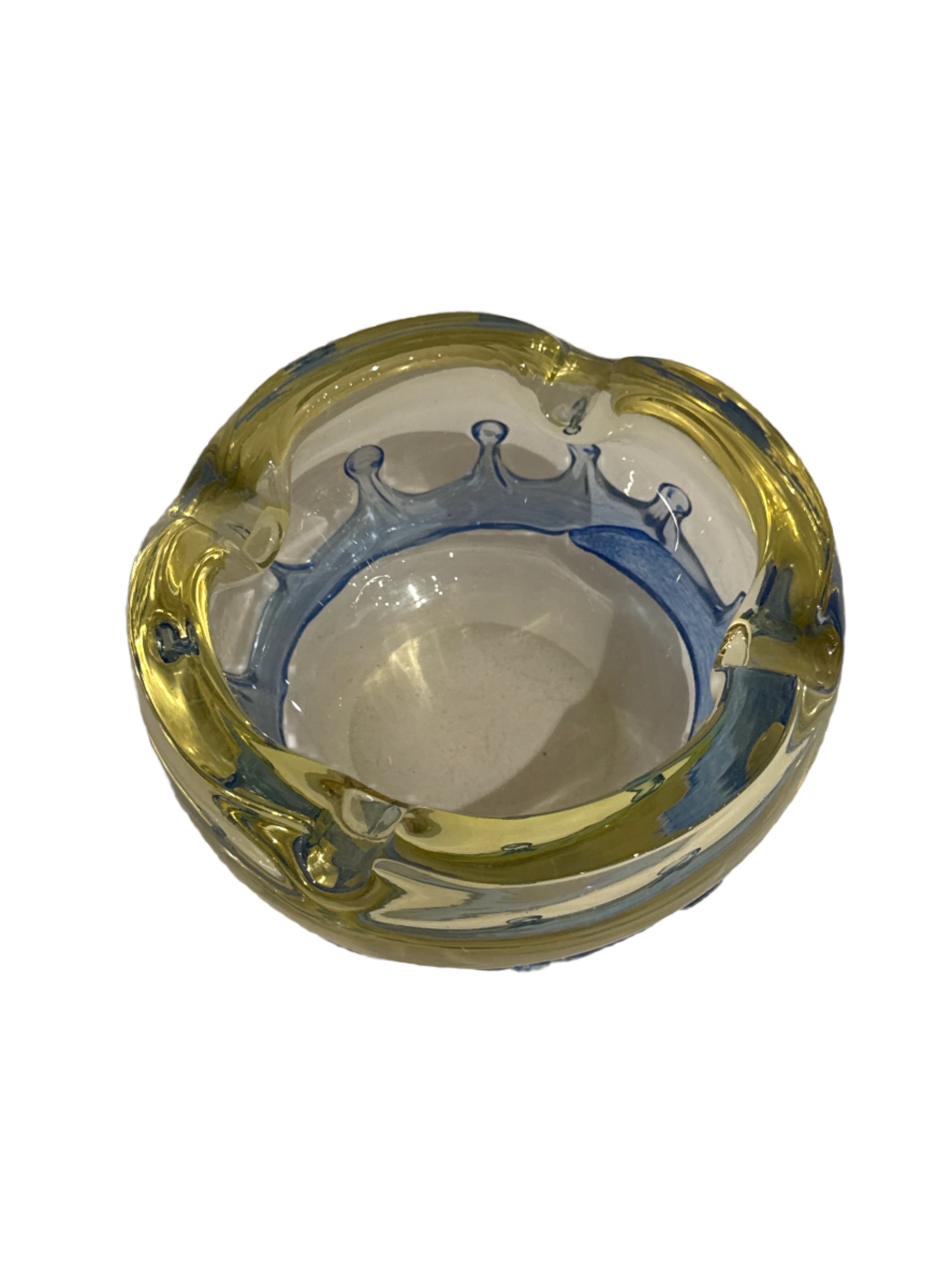 Glass ashtray