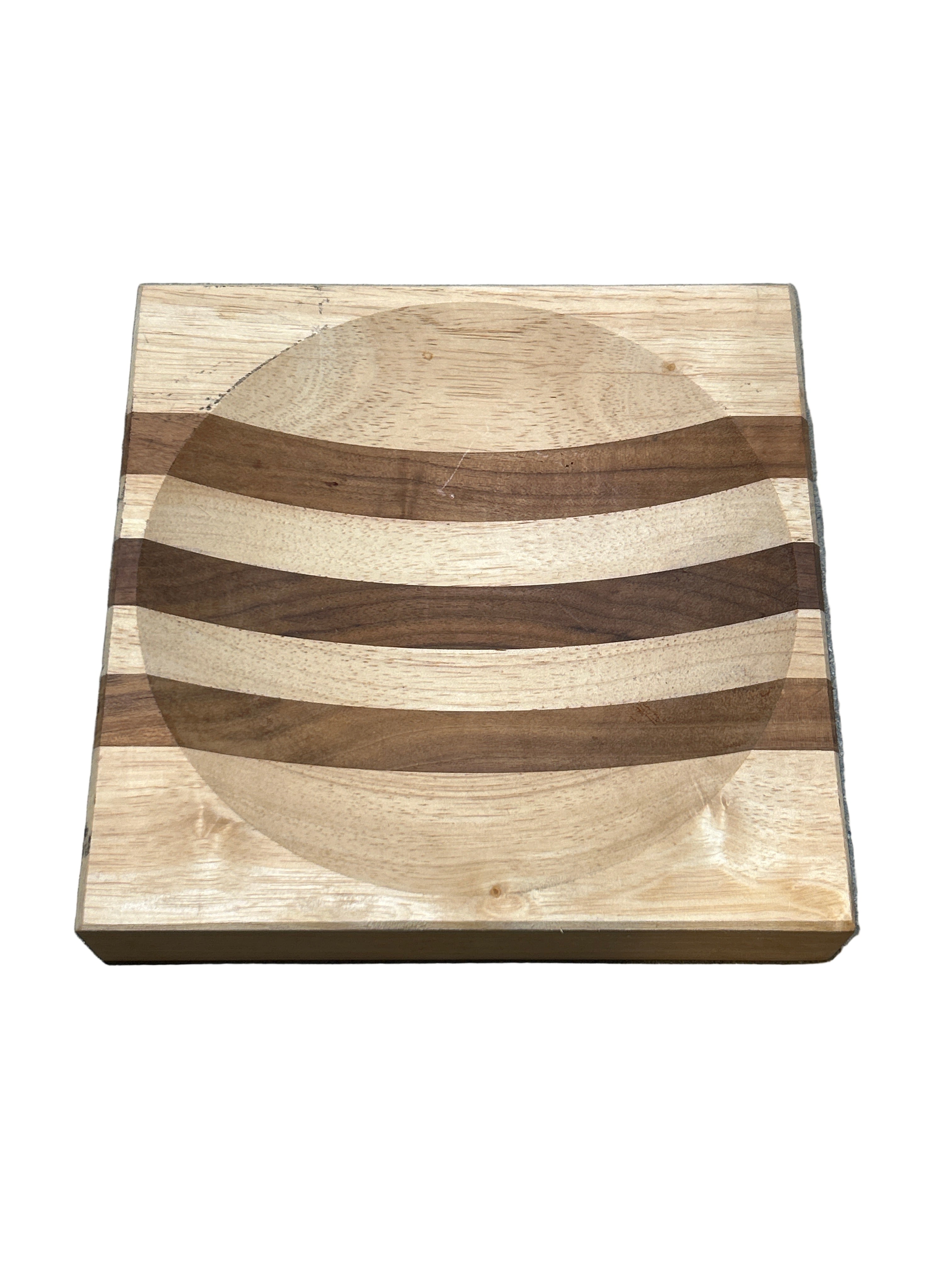 Vintage ulu chopping bowl light