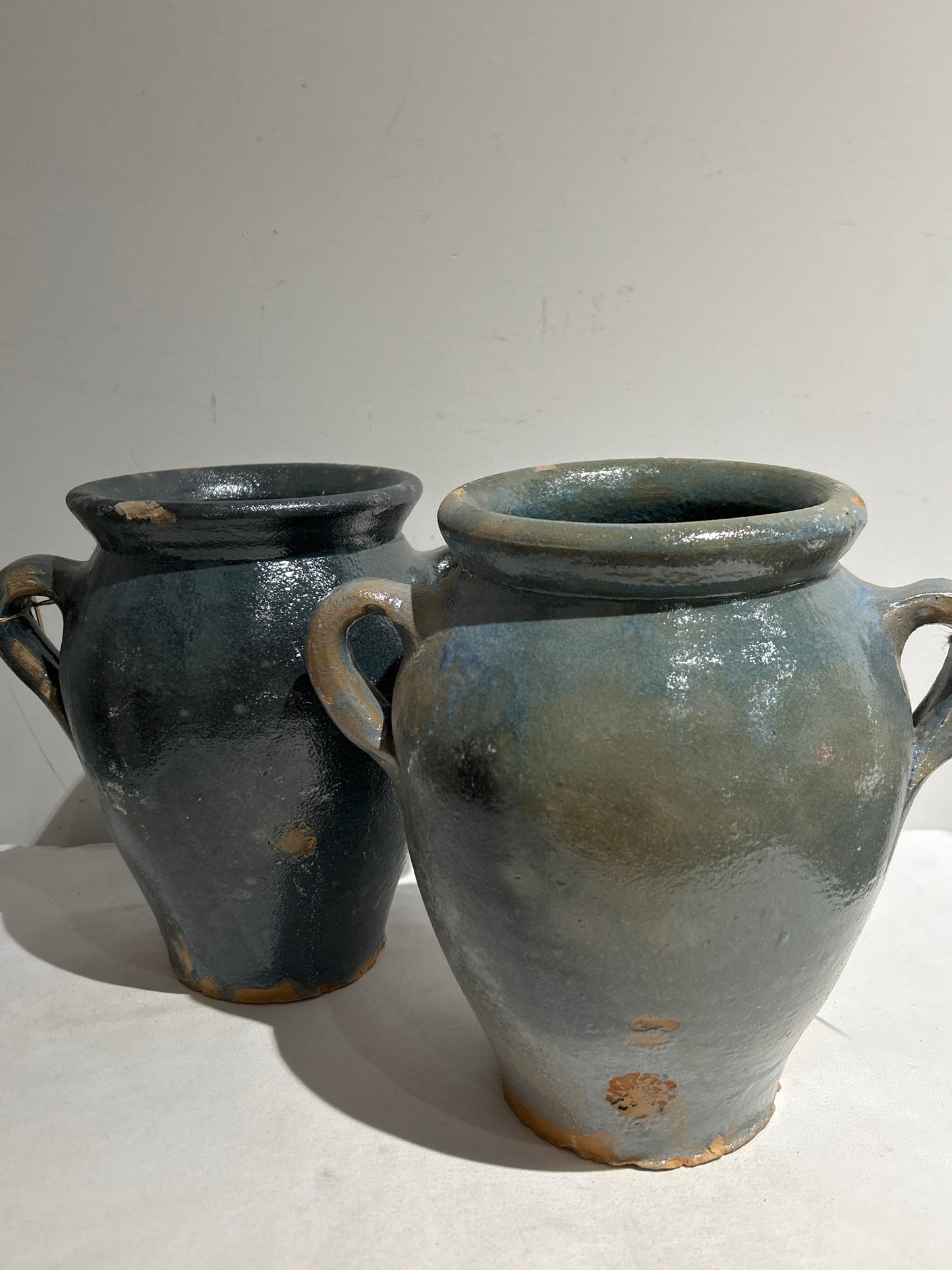 Found Blue Tones Amphora