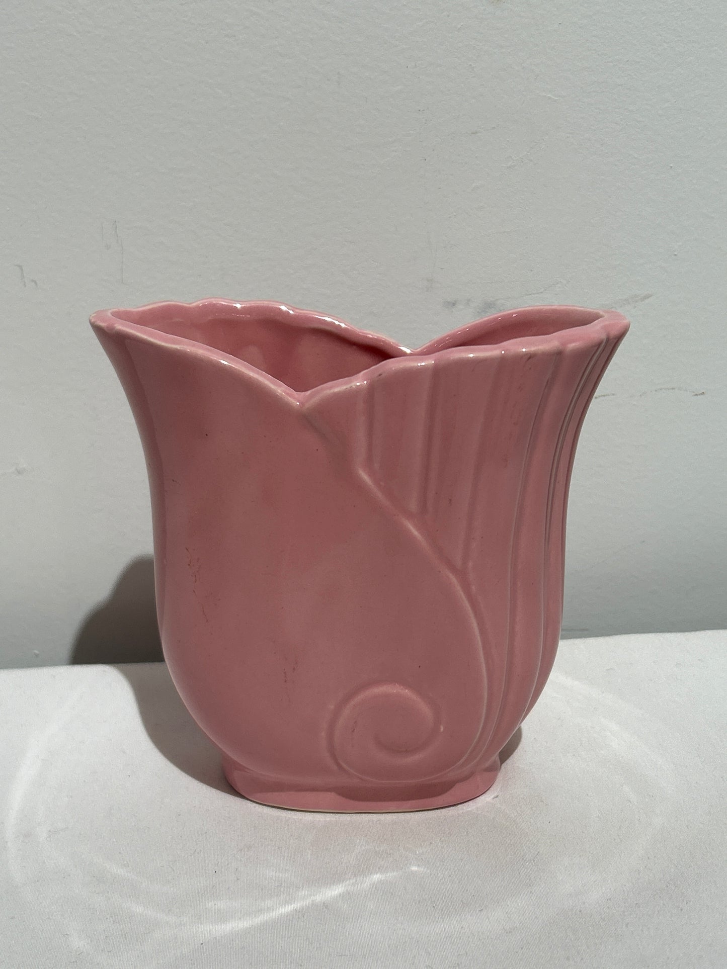 Vintage pink art deco vessel