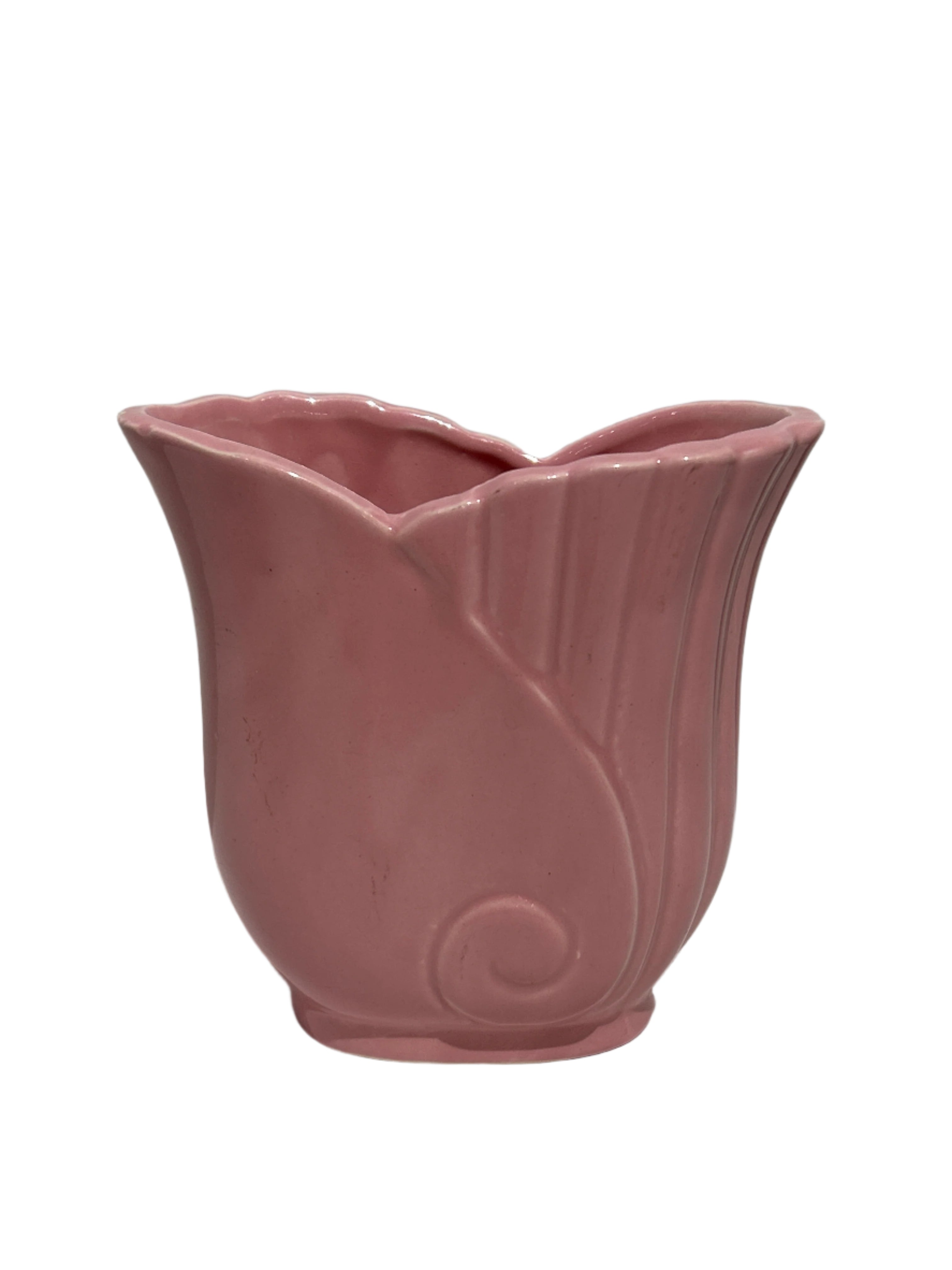 Vintage pink art deco vessel