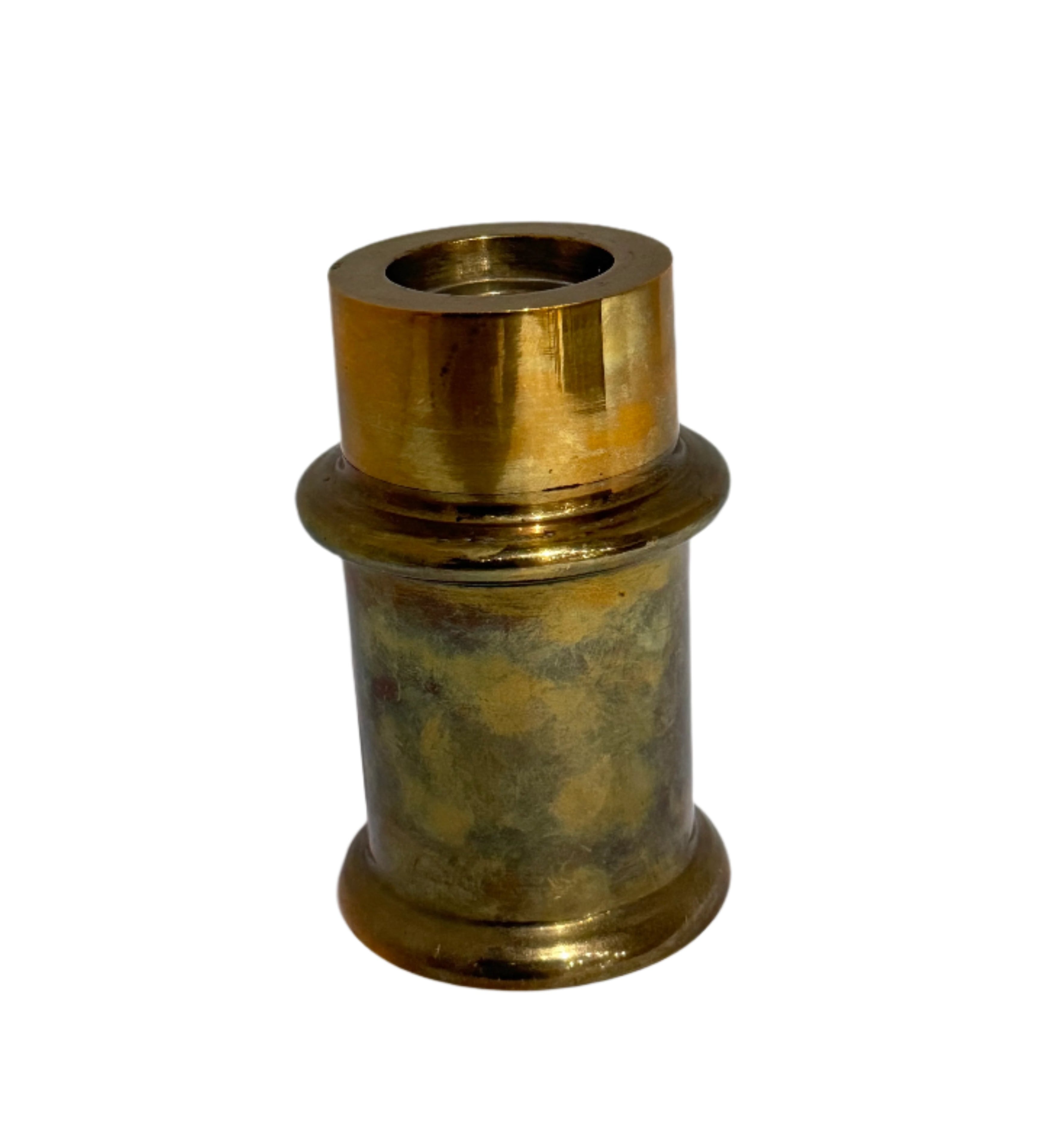 Brass candlestick holder