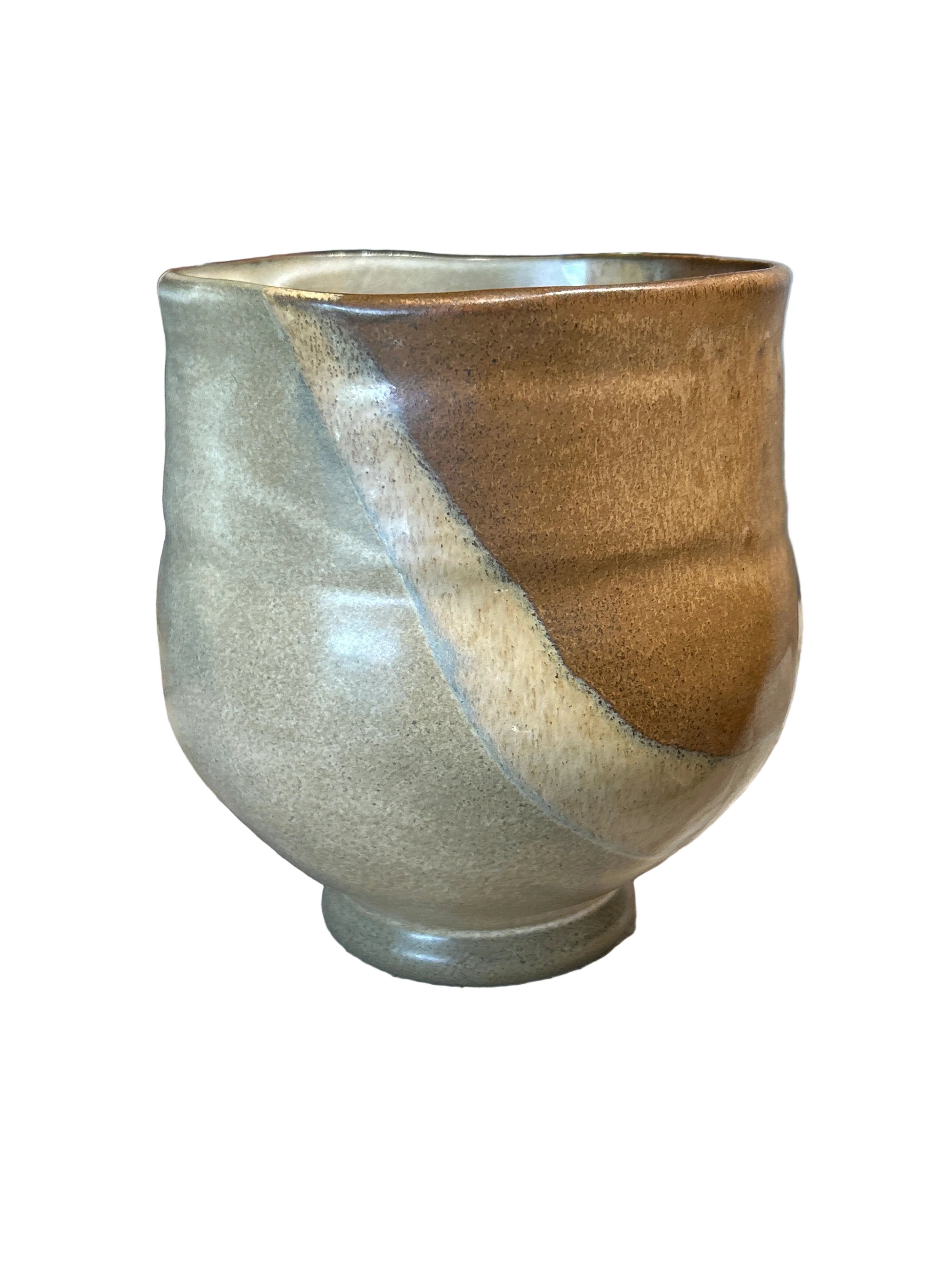 Vintage ceramic studio pottery bowl