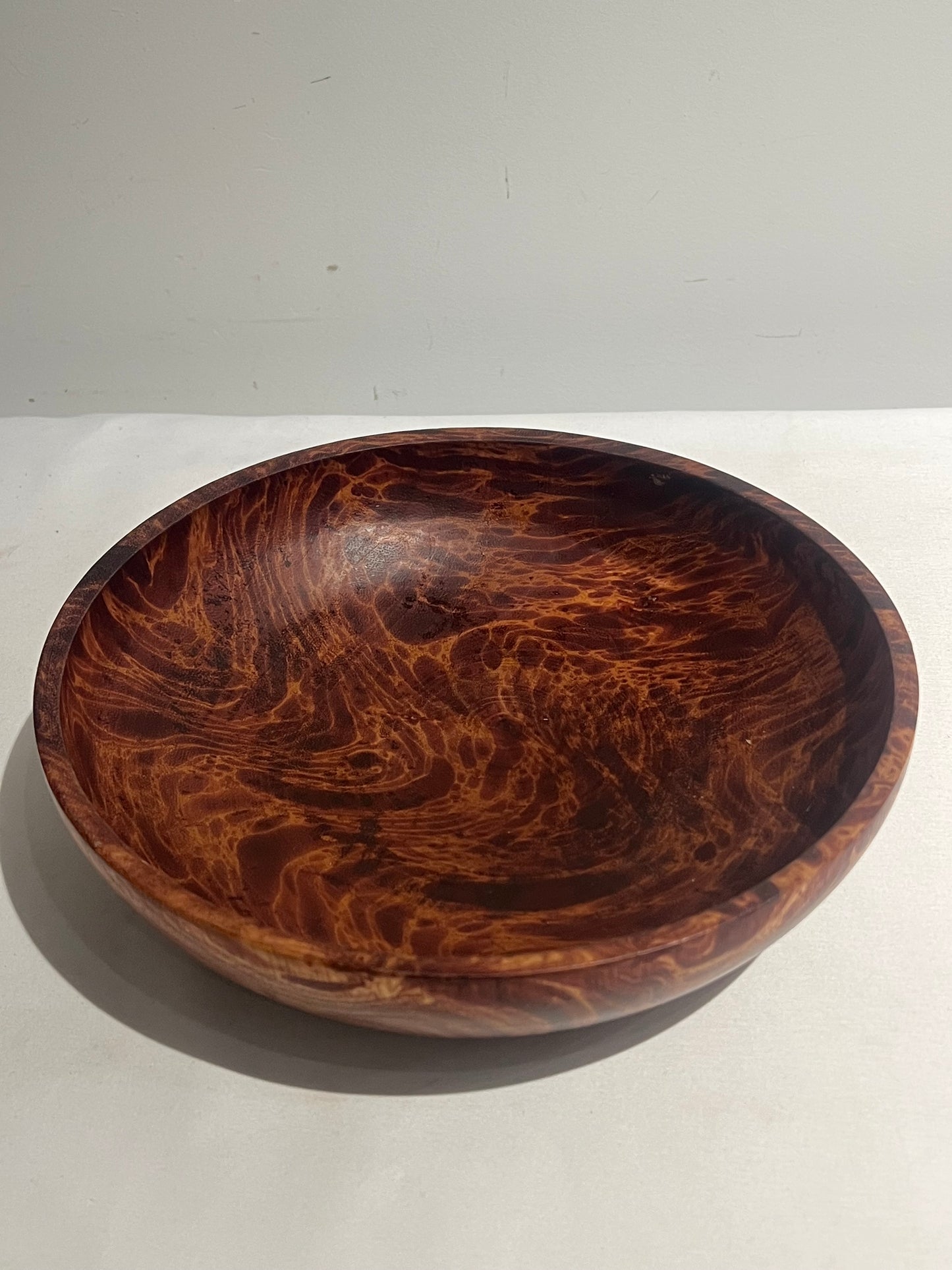 Wood bowl