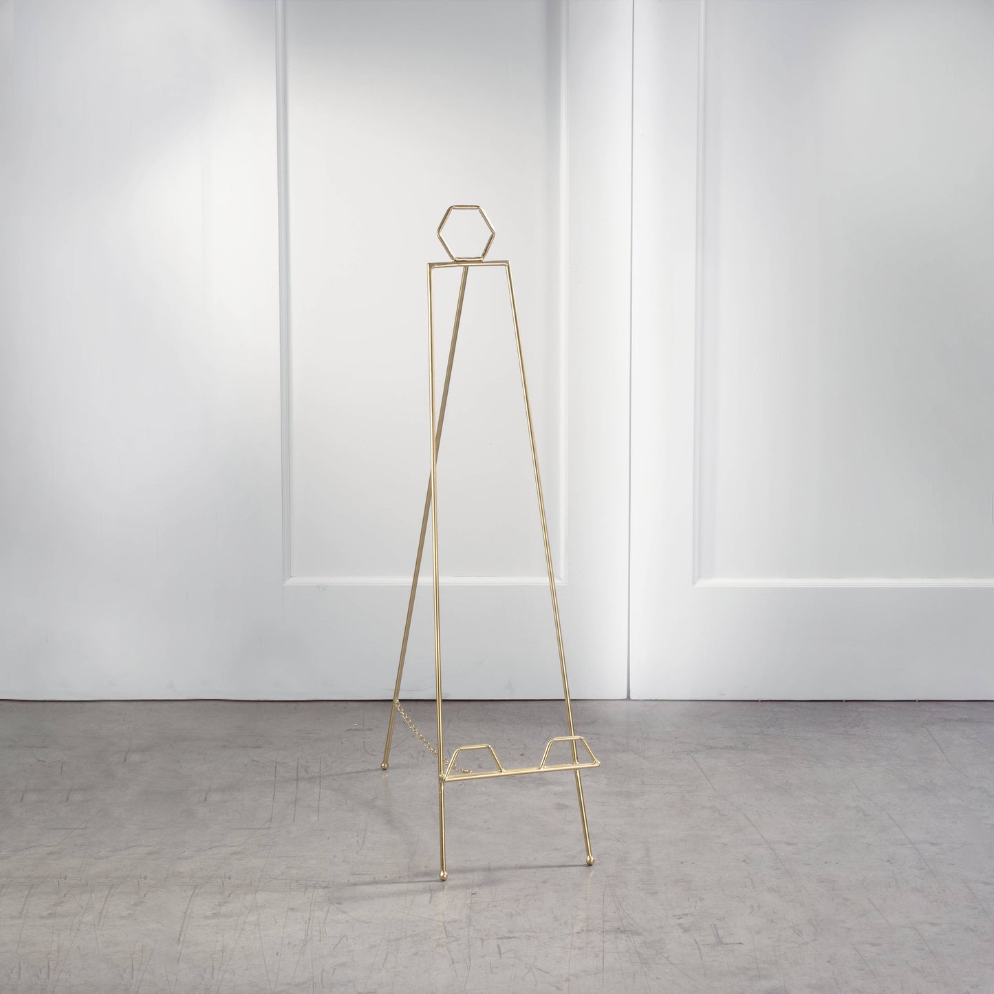 40" Gold Metal Floor Easel