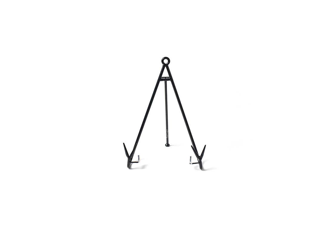 Black Large Flare Plate Stand
