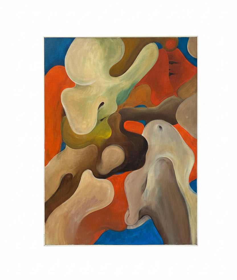 A. Radoczy abstract figures 1961