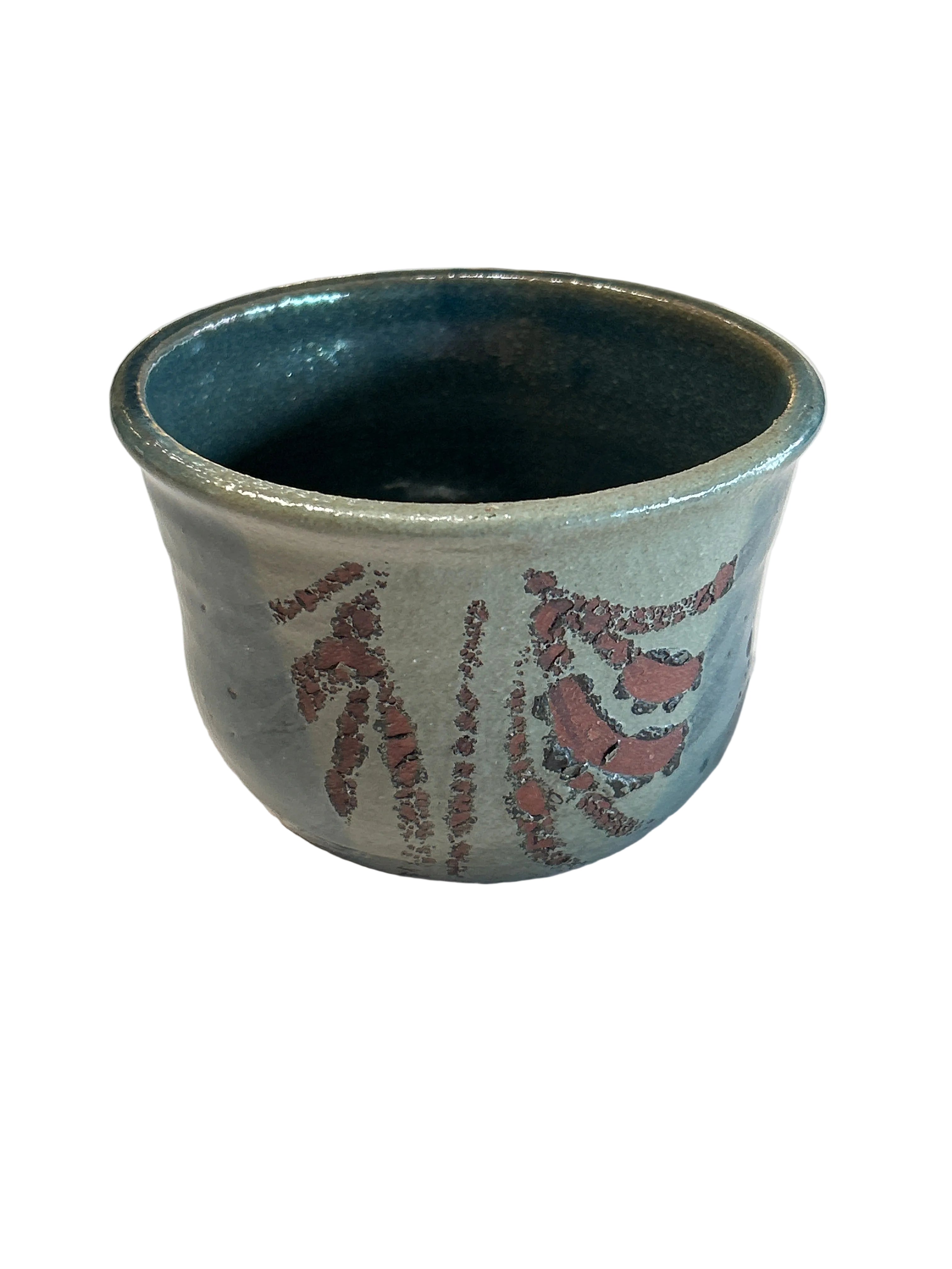 Vintage handmade ceramic bowl